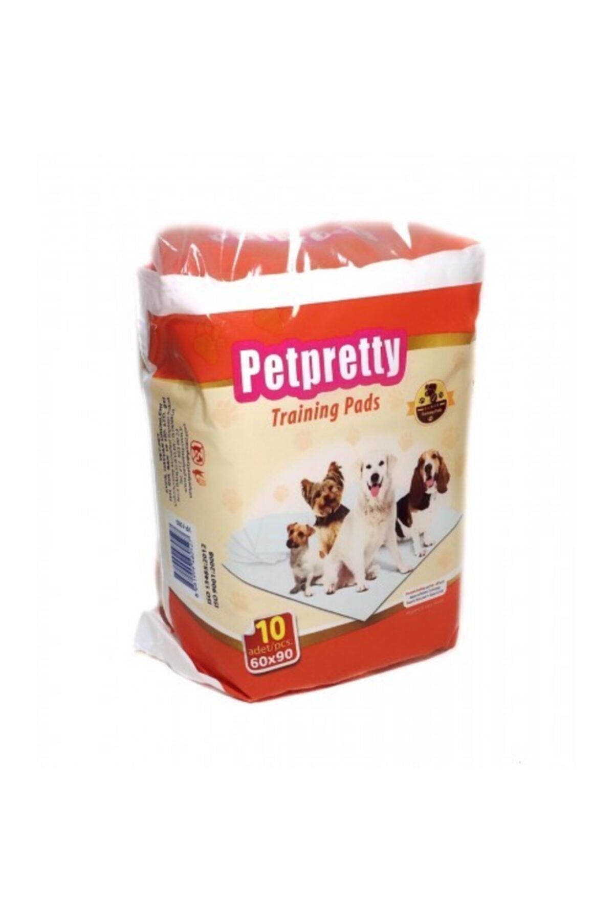 Petprety Naturel Yavru Köpek Çiş Eğitim Pedi 60x90 Cm Içerisinde 10 Adet Bulunmaktadır.