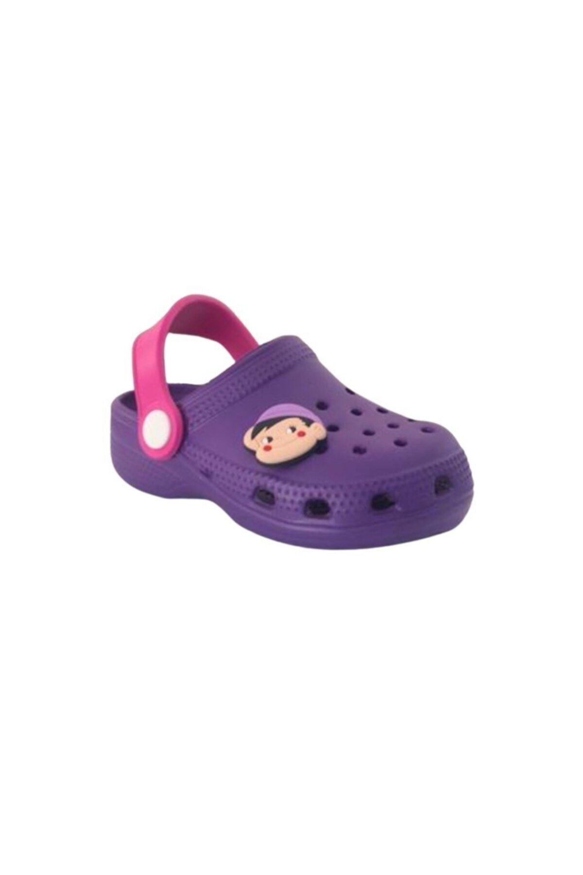 Akınal Bella E012 Mor Çocuk Havuz Terlik Sandalet