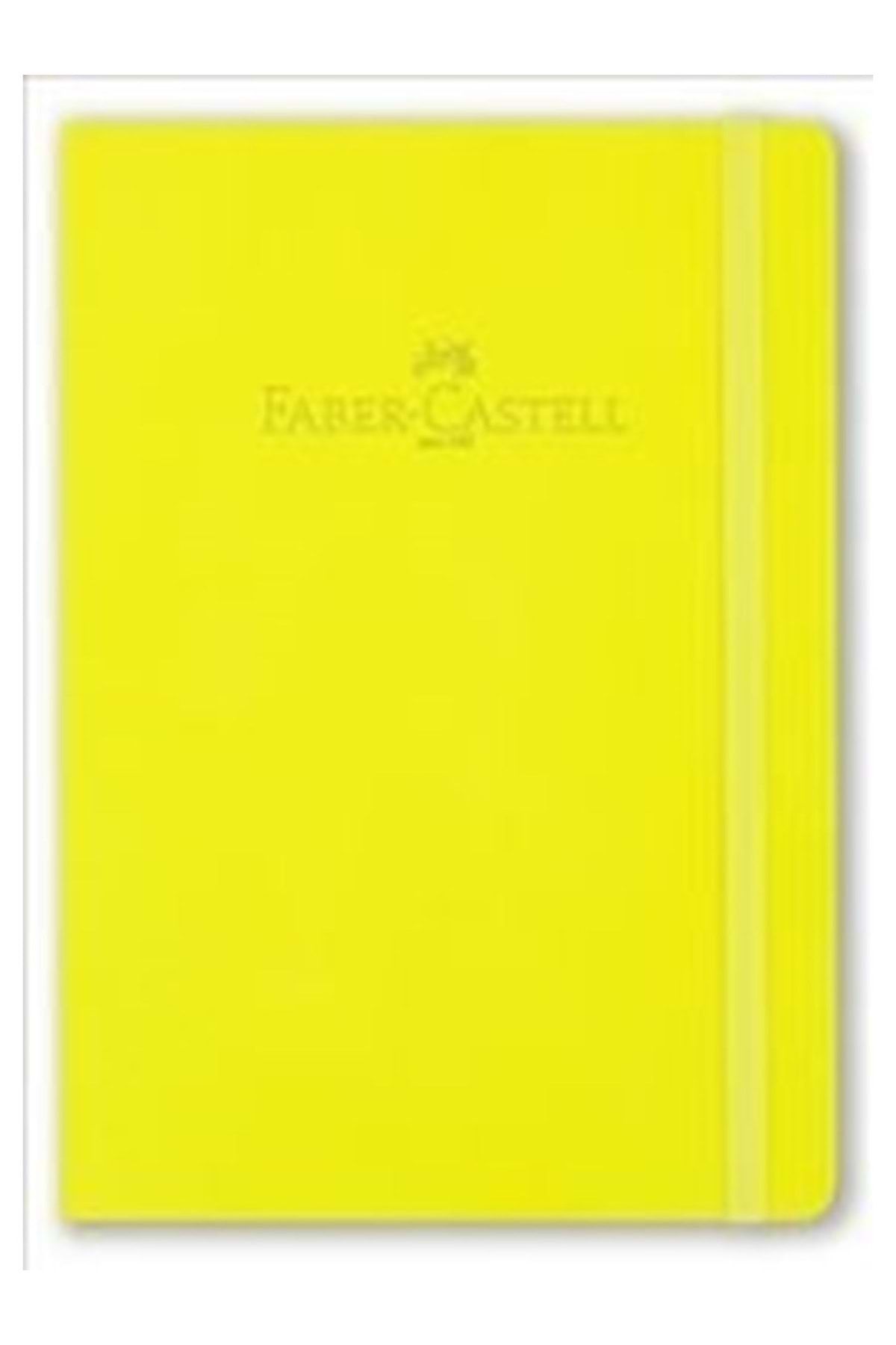 Faber Castell A6 80\1 4 Neon Deri Lastikli Defter