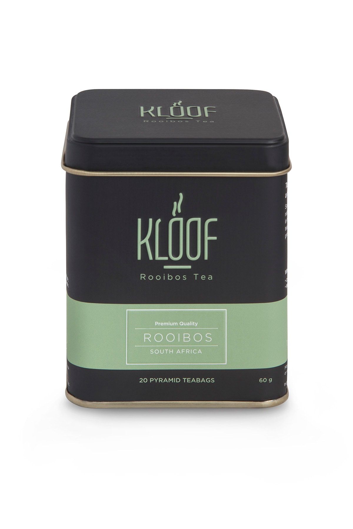 KLOOF Rooibos Tea Kafeinsiz, Bağışıklık Sistemini Güçlendiren Roybos Çayı 20’lipiramit Poşet 60gr