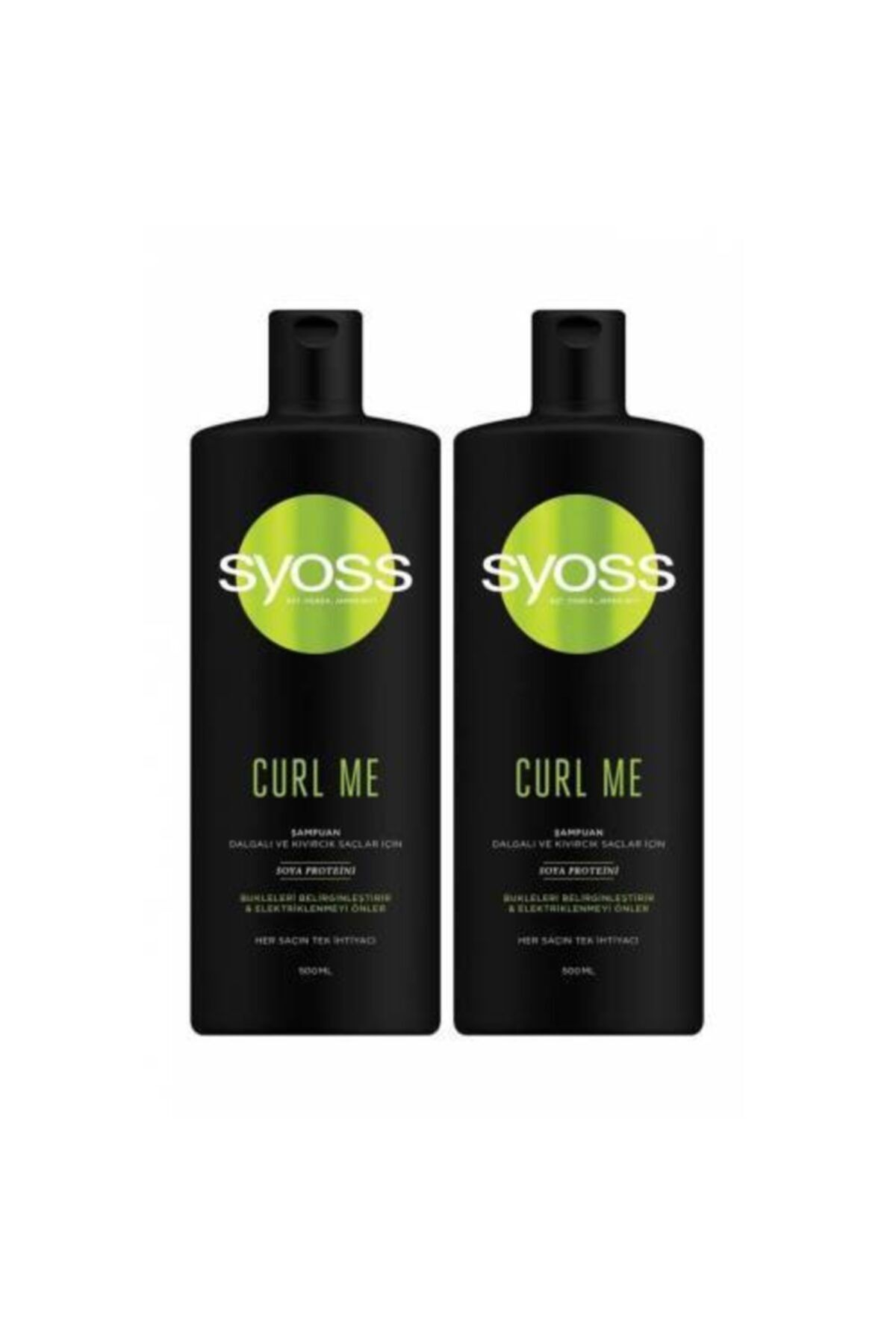 Syoss Curl Me Şampuan 500 ml 2'li