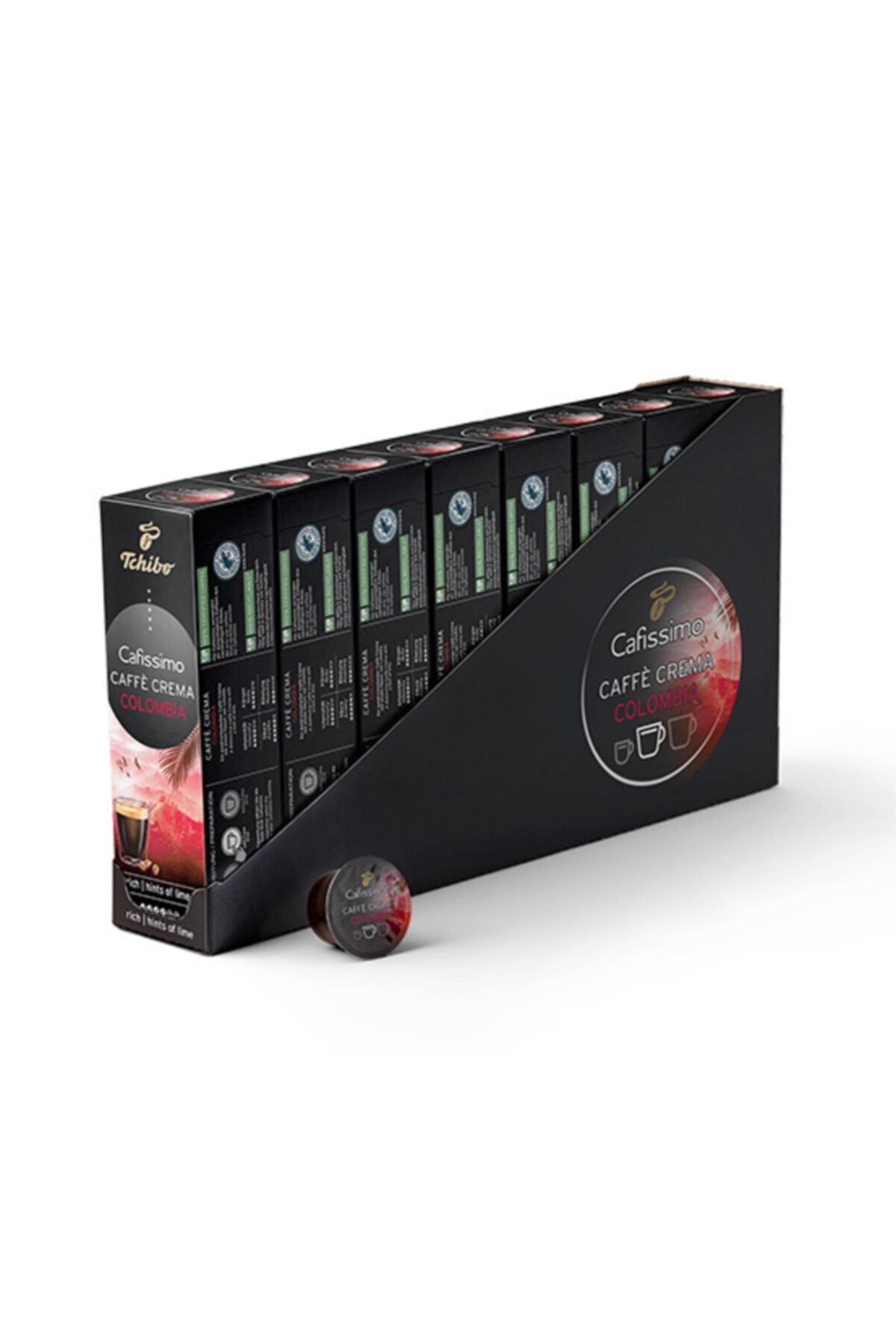 Tchibo Cafissimo Caffè Crema Colombia Kapsül Kahve 8x10 Adet