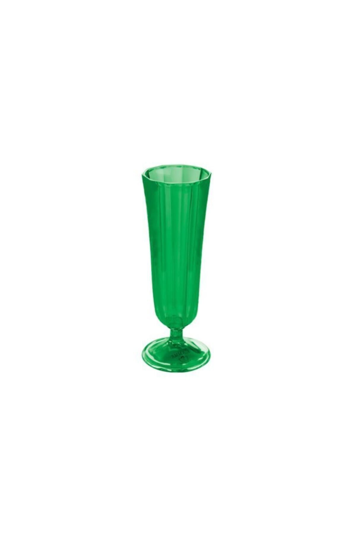 Porland Yeşil Flüt Meşrubat Bardağı 130cc