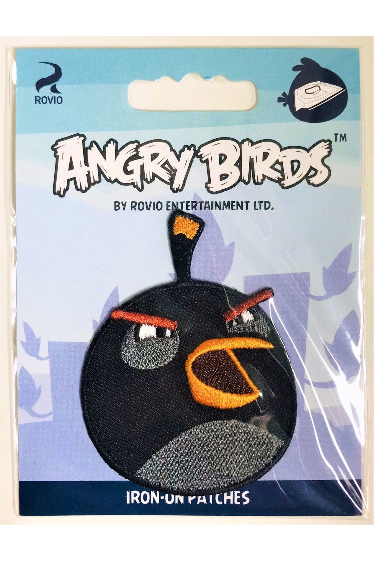 Angry Birds Ütü Ile Yapışan Dokuma Arma - Patch - Yama -bomb- (orjinal Lisanslı Ürün)"