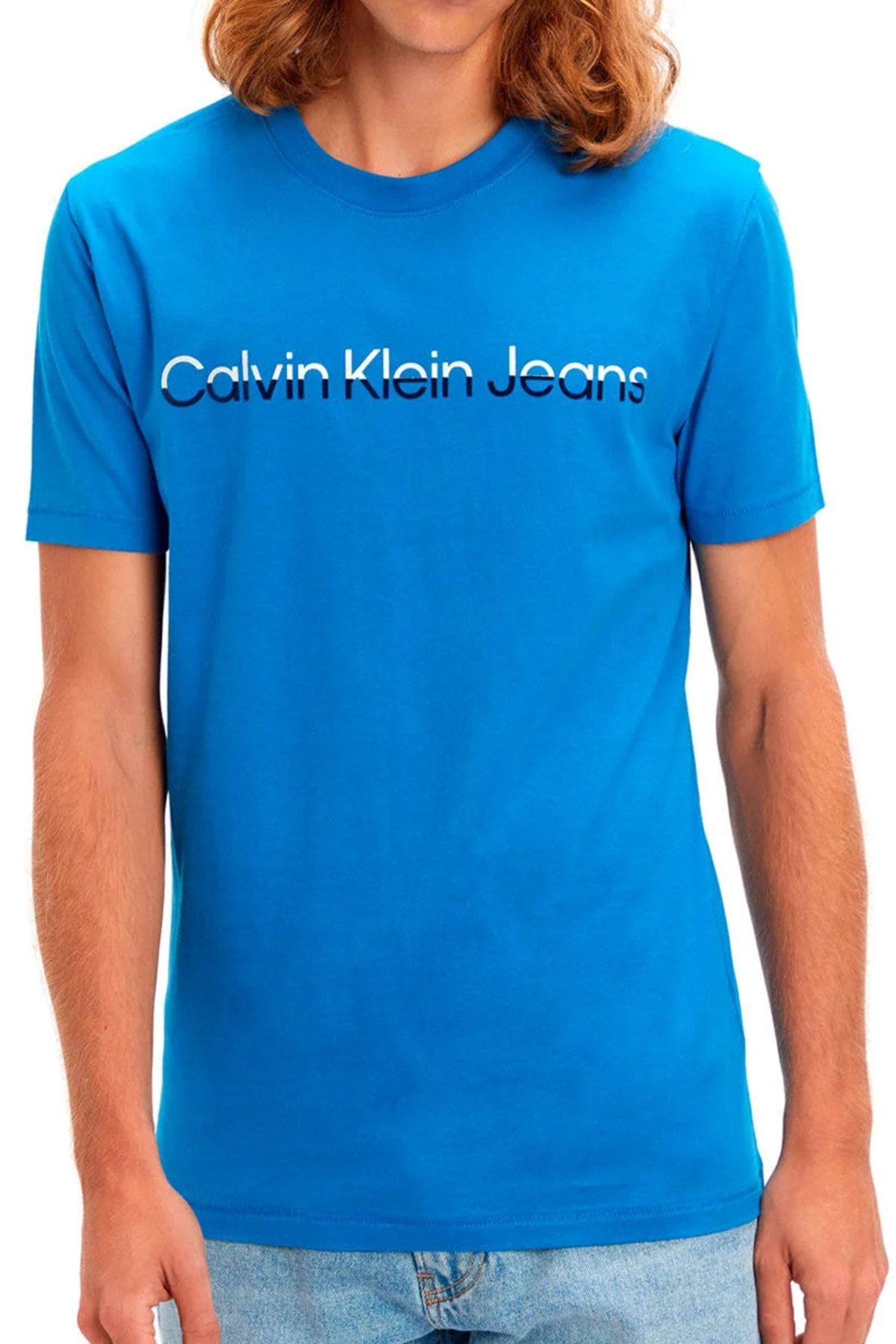 Calvin Klein Mavi Erkek Tişört (model Kodu :j30j322511 )