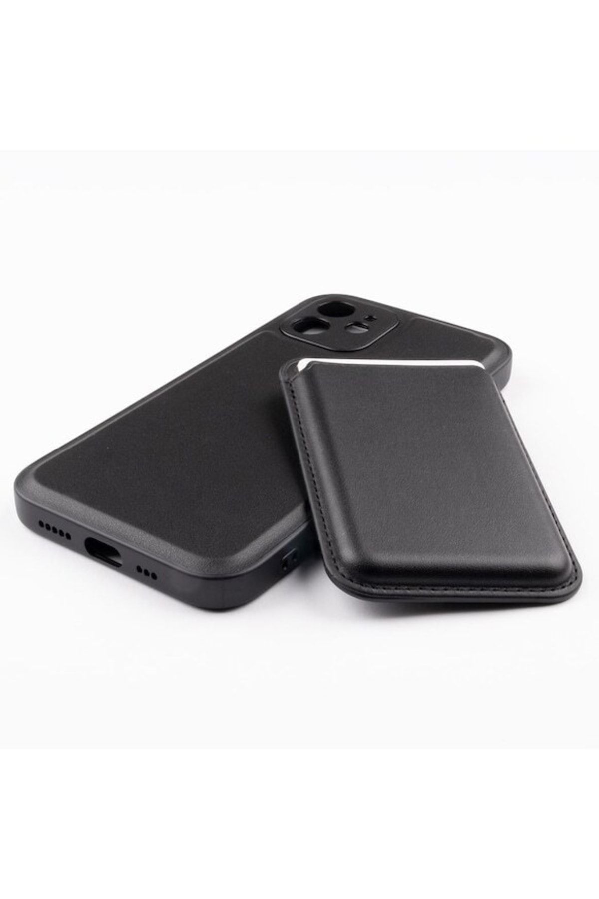 Jopus Iphone 12 Pro Max Js-275 Gravity Cüzdanli Silikon Kılıf Siyah