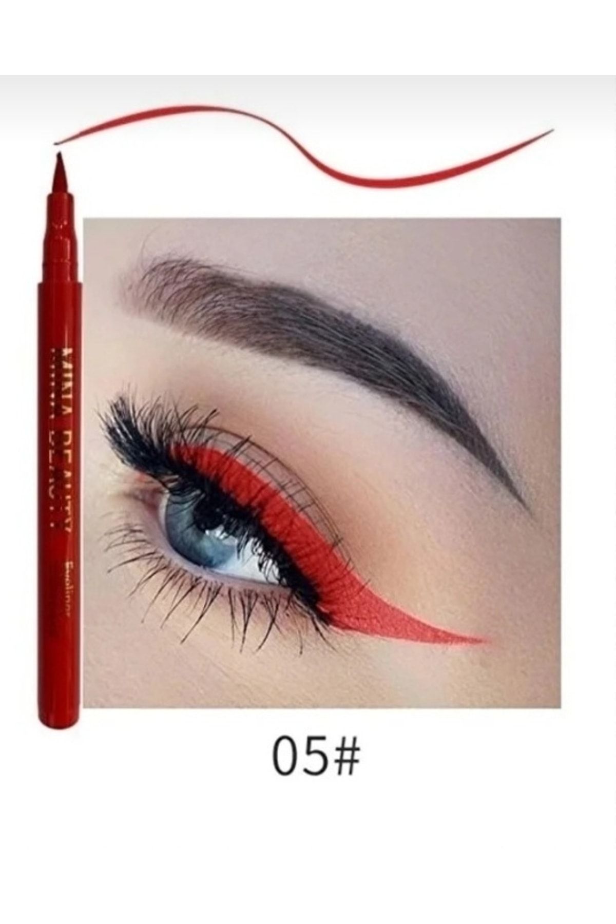 Be Best Kadın Kırmızı Renkli Eyeliner