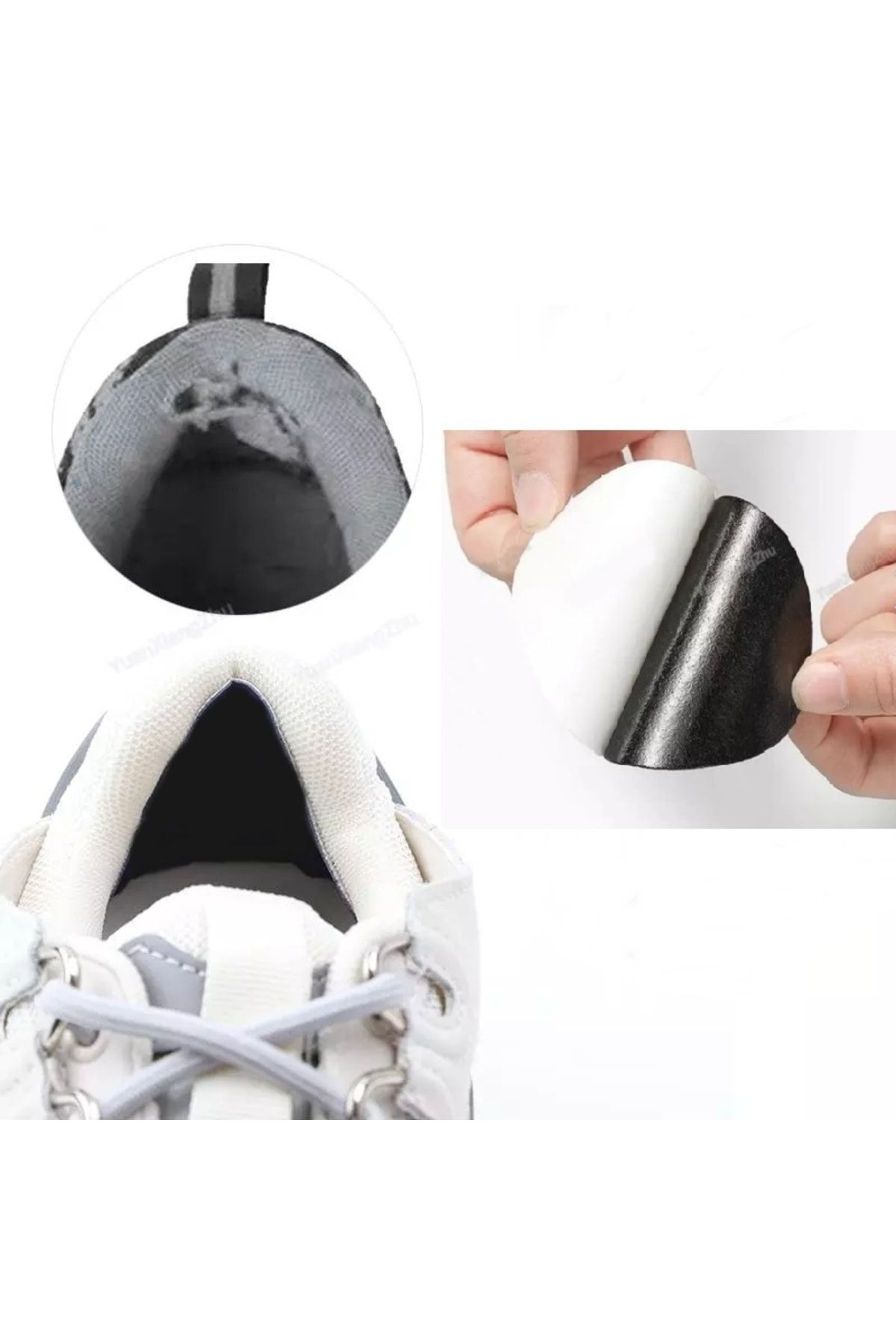 LOVYCO Ayakkabı Yaması Spor Ayakkabı Tamir Yapışkanlı Bant Delik Onarım Yaması Kendinden Yapışkanlı 1 Adet
