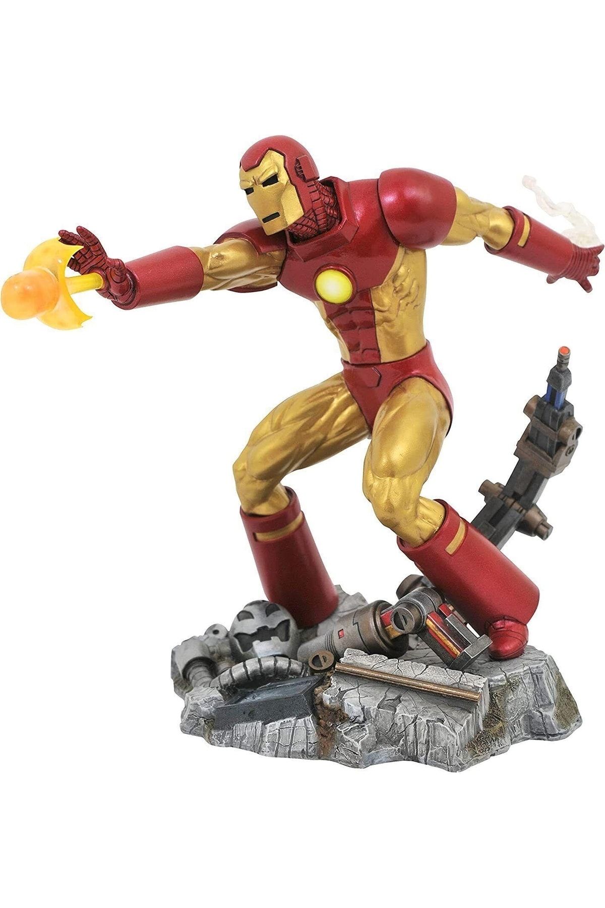 Diamond Select Diamond Gallery Comic - Marvel Iron Man Pvc Statue Heykel (23cm)