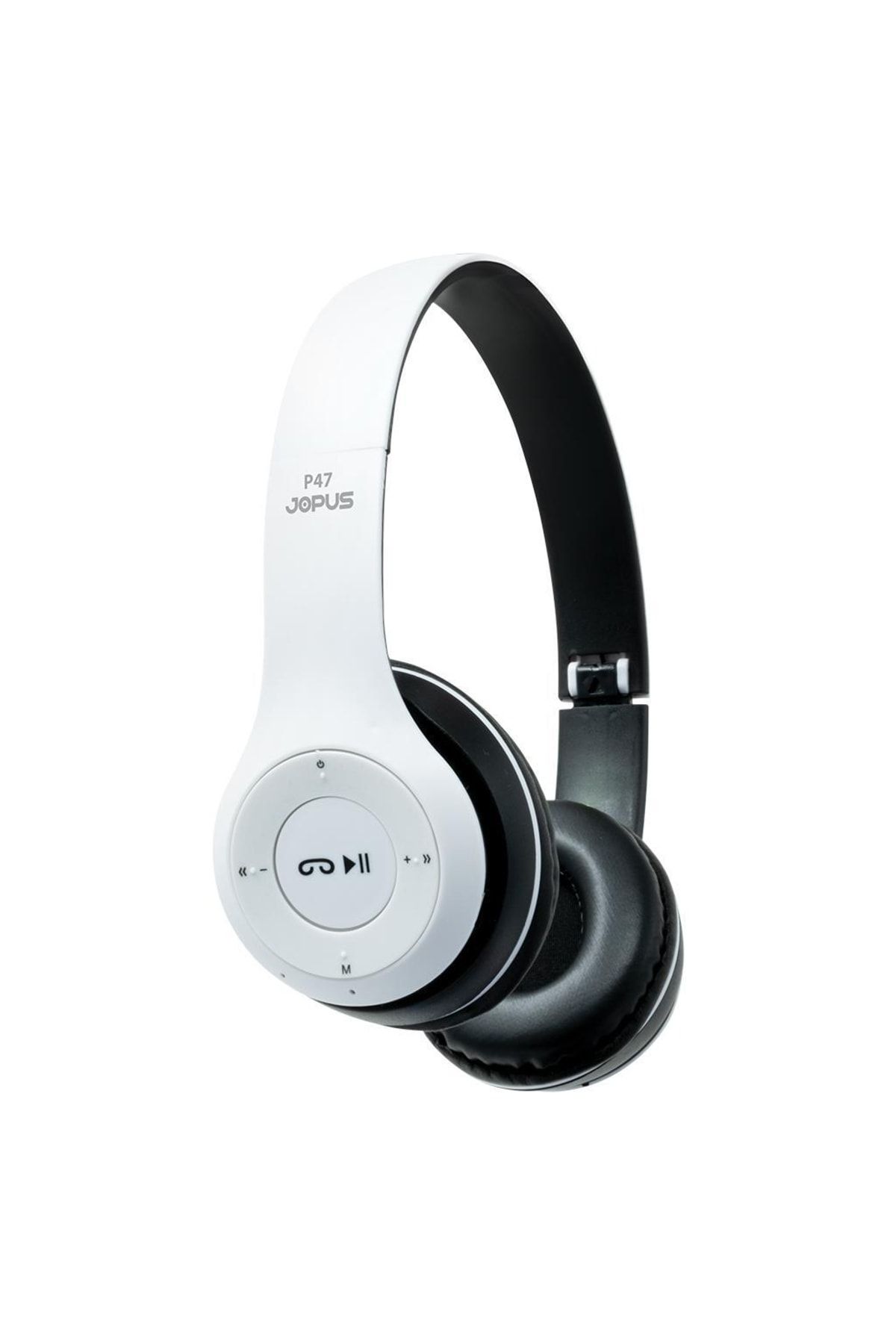 Jopus Bluetooth Kulaklik P47 Mikrofonlu Micro Sd Okuyuculu Beyaz