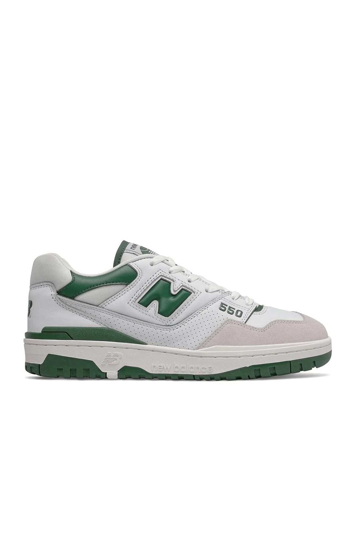 New Balance 550 White Green Spor Ayakkabı