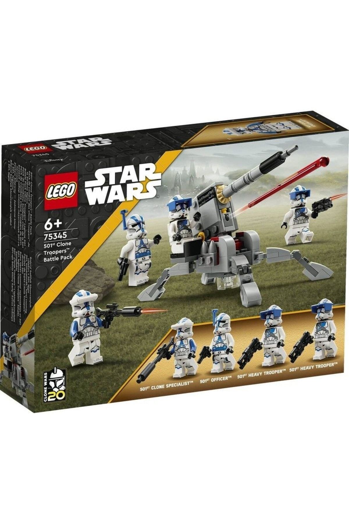LEGO Star Wars™ 501. Klon Trooperlar Savaş Paketi Byr [tcrtbyr]