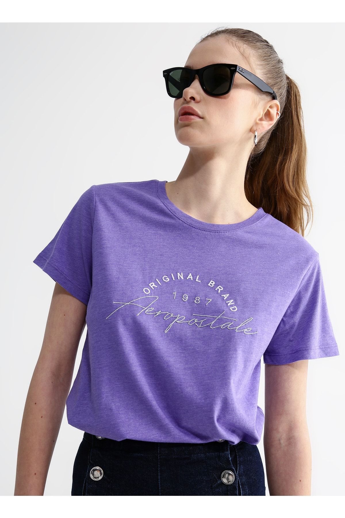 Aeropostale T-shirt, Xl, Mor