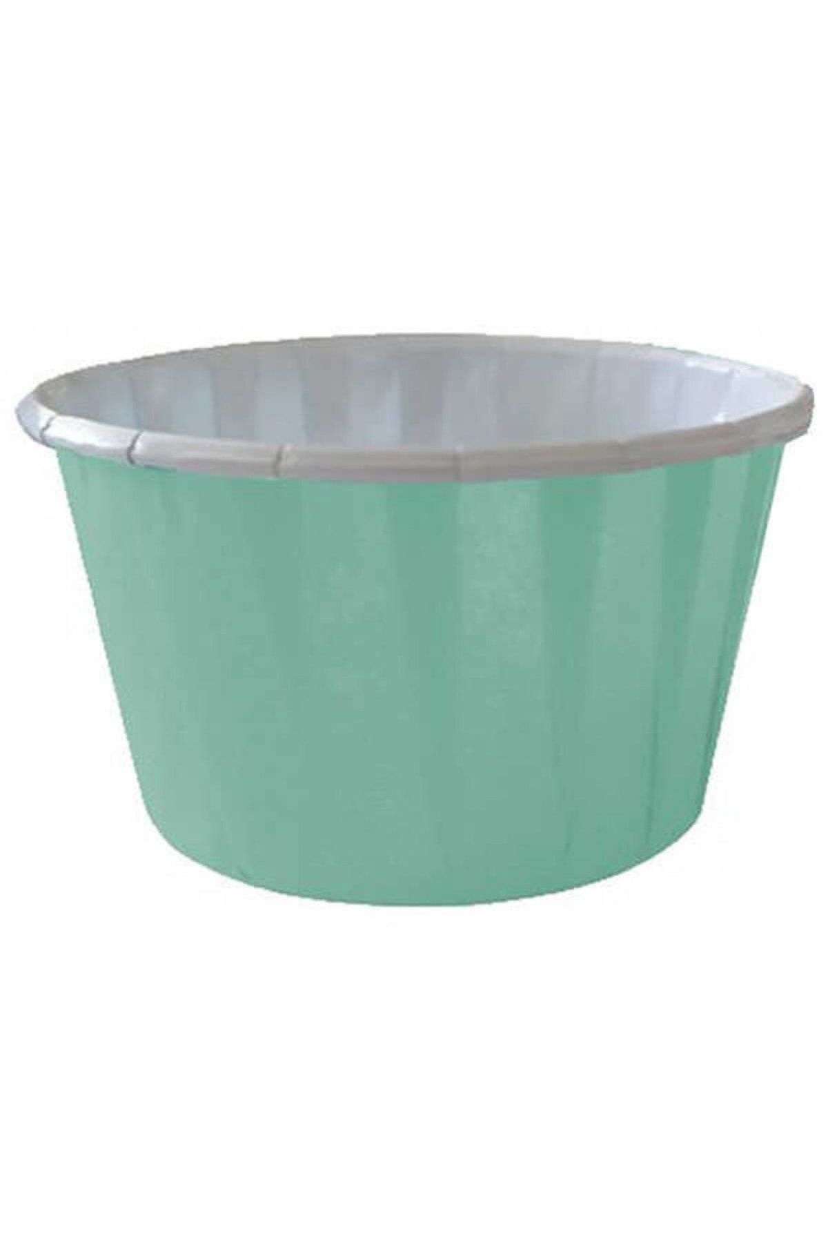 Hayaller Dükkanı Kap Kek Kapsülü Su Yeşili Mint Pk:50-