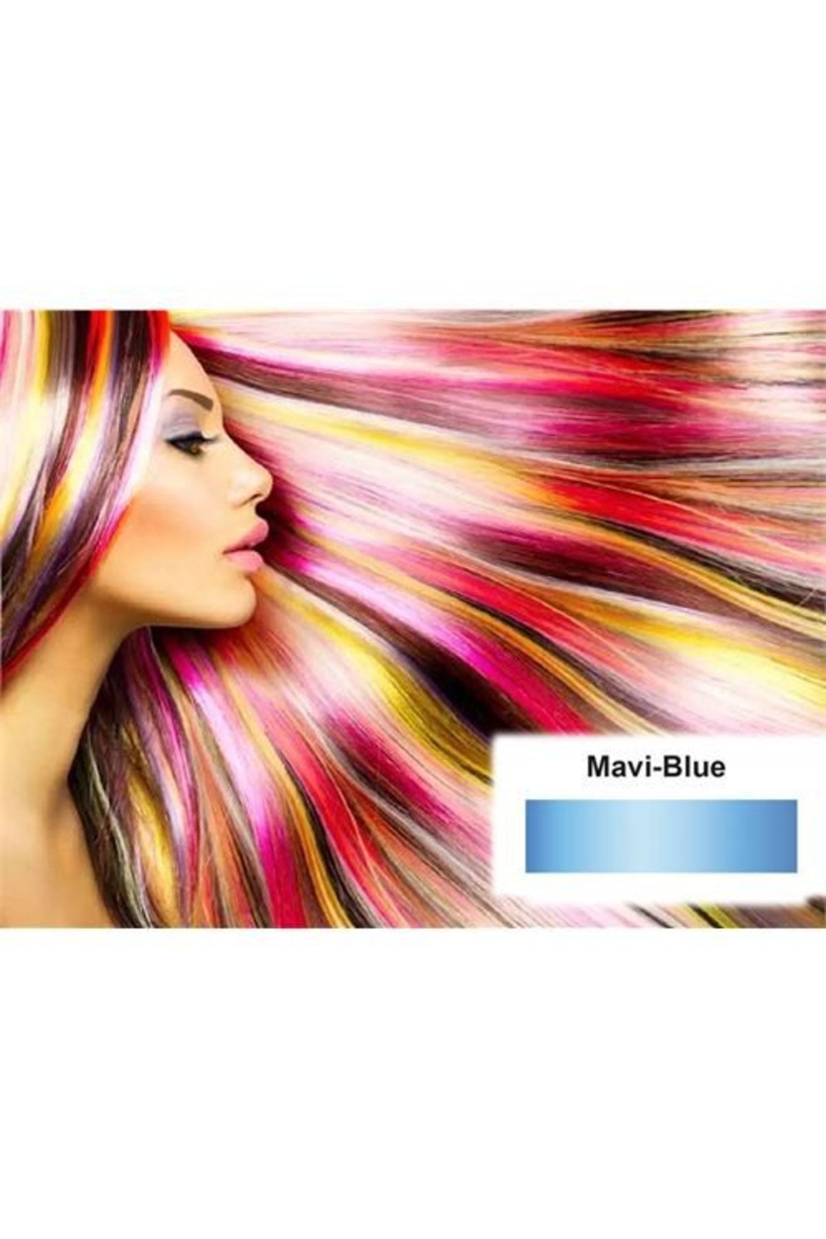 ModaCar Transformacion Color Mavi Geçici Hızlı Sprey Saç Boyası