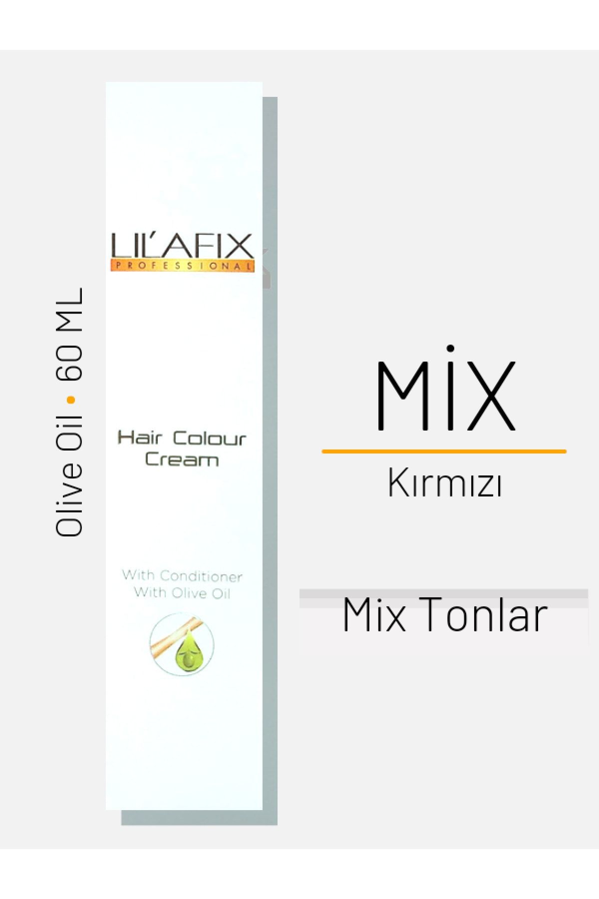 Lilafix Saç Boyası Mix Ton Kırmızı 60ml