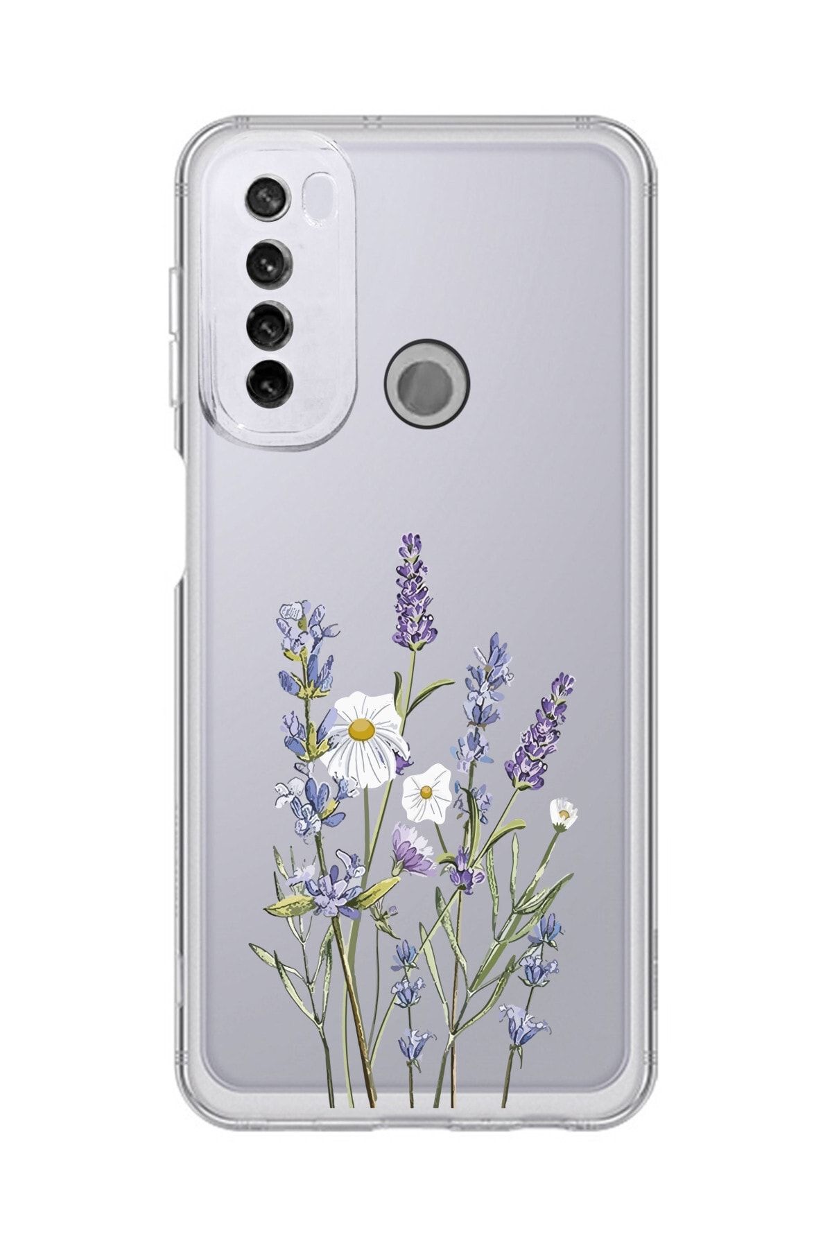 Tria Redmi Note 8 Telefon Kılıfı Baskılı Desenli Şeffaf Silikon Telefon Kılıfı