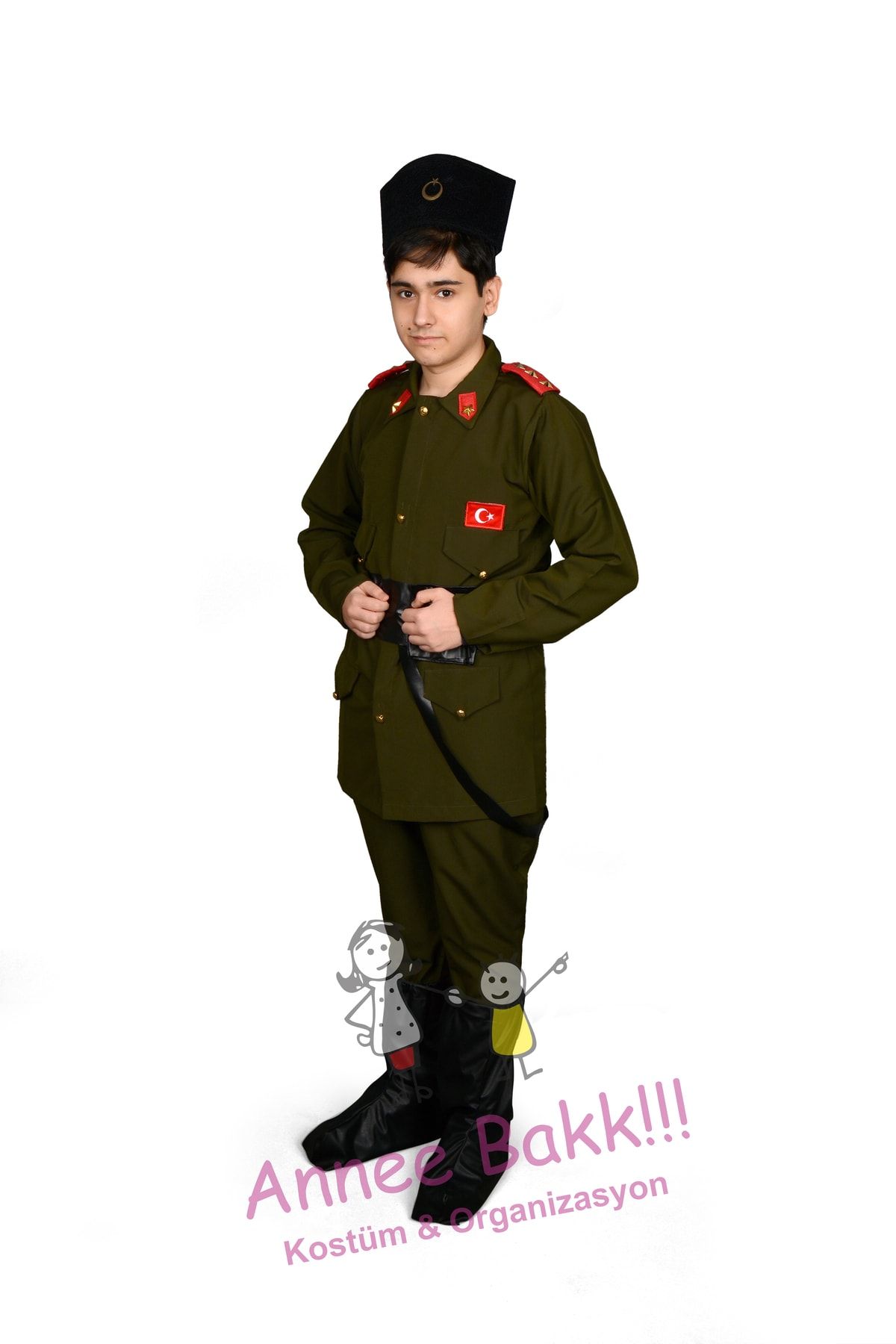 Annee Bakk Çanakkale Savaşı Komutan Kıyafeti, Çanakkale Zaferi Atatürk Kostümü