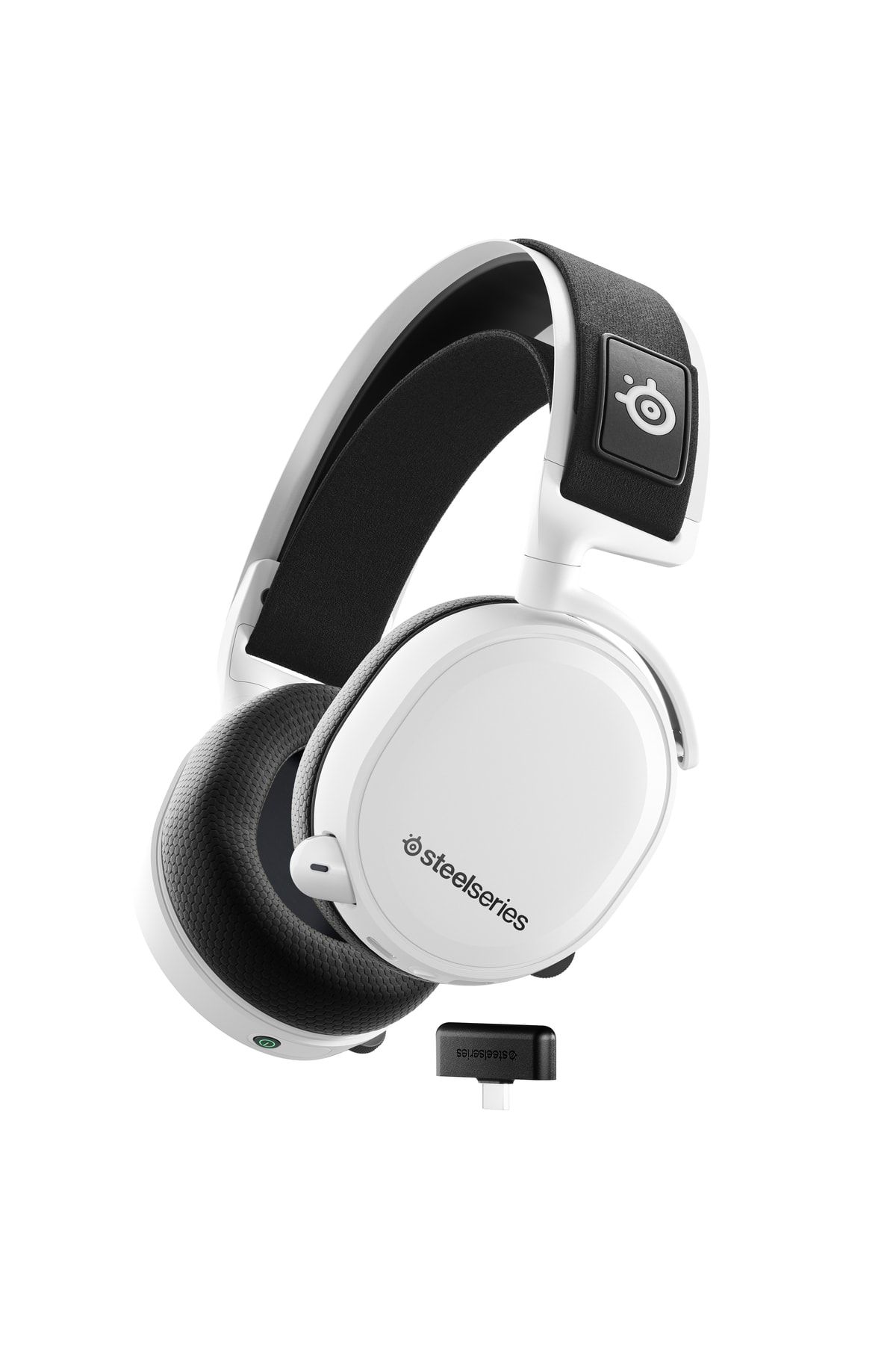 SteelSeries Arctis 7+ Beyaz Kablosuz 7.1 Kulak Üstü Oyuncu Kulaklığı