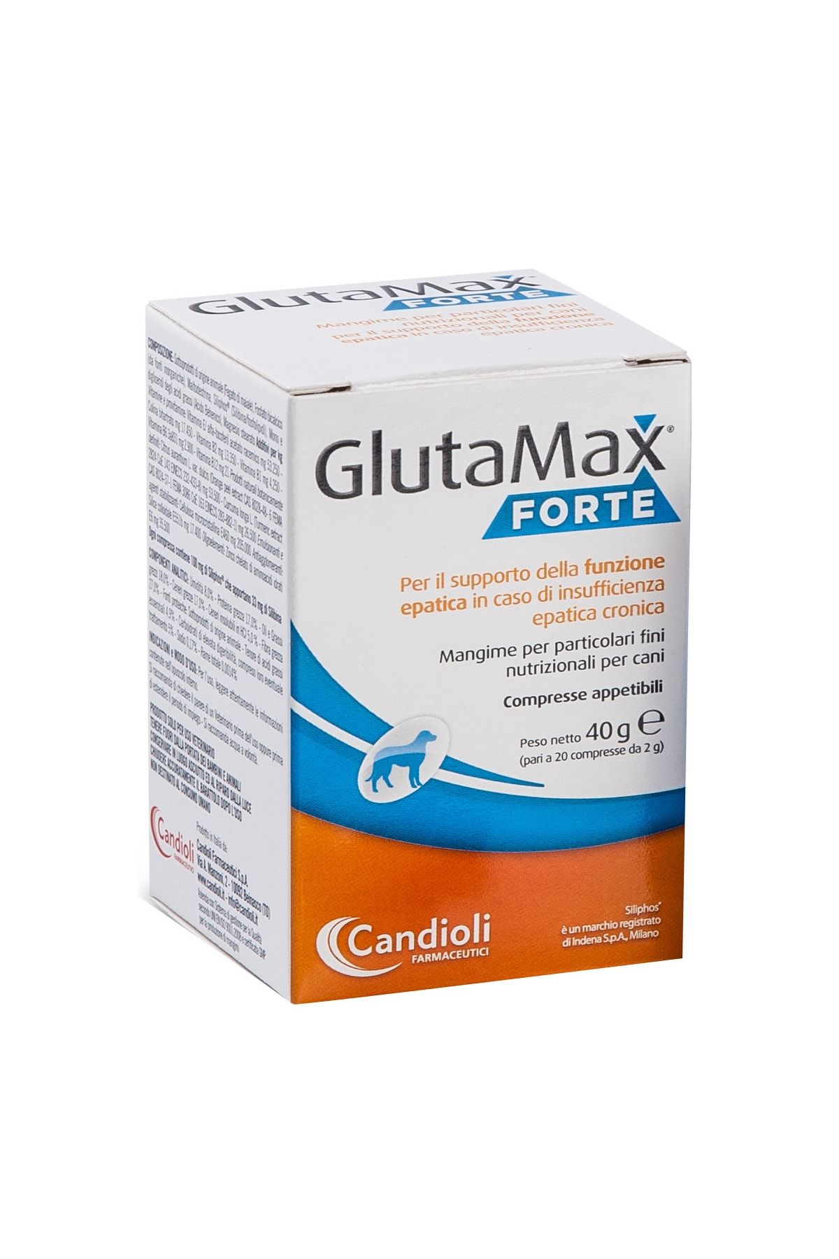 candioli Glutamax Forte 40 G Köpekler Için Tamamlayıcı Yem 20 Tablet