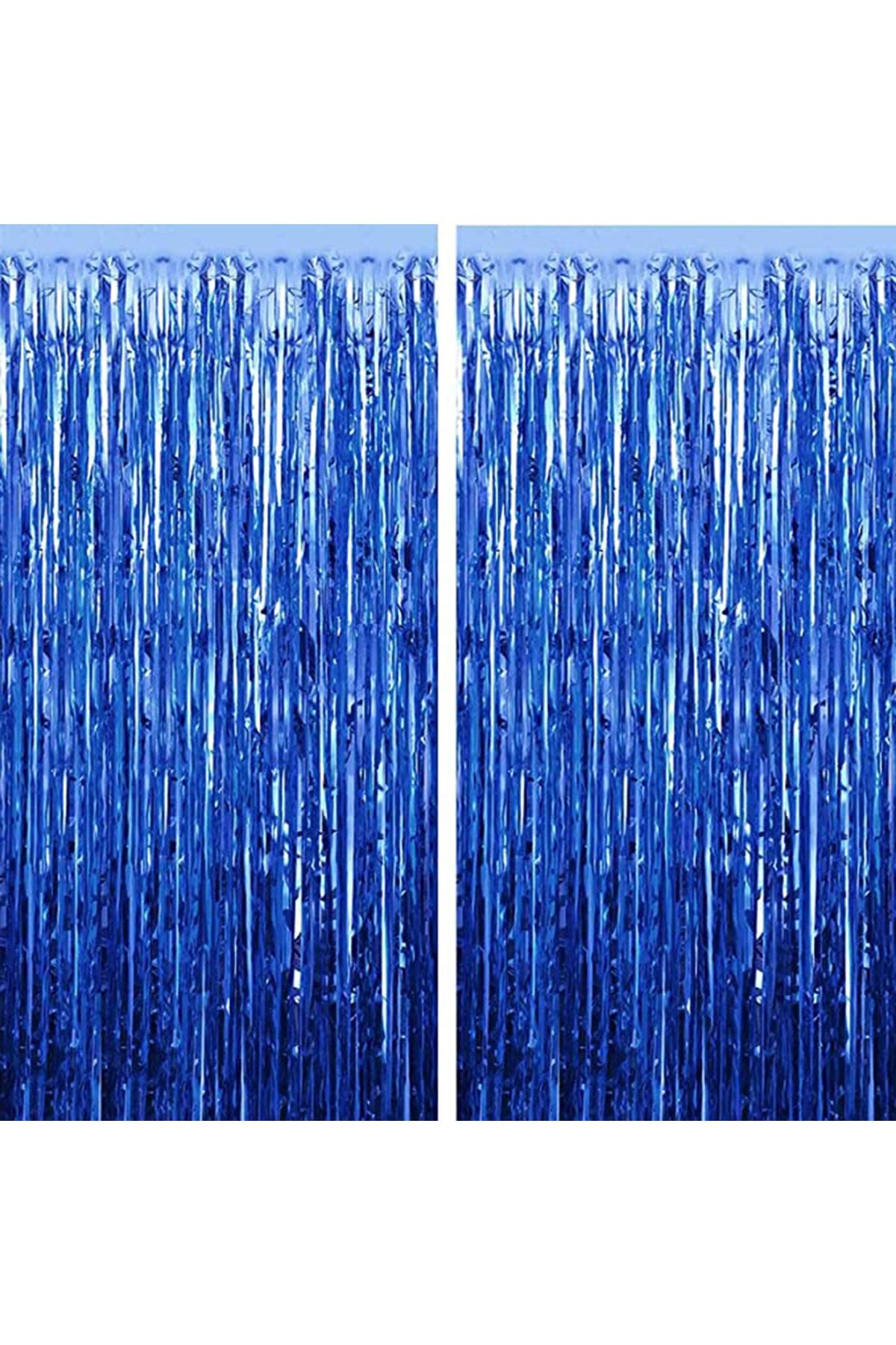 2li Lacivert Koyu Mavi Simli Uzun Kapı Duvar Parti Fon Arka Perde Metalik Doğum Günü Perdesi_0