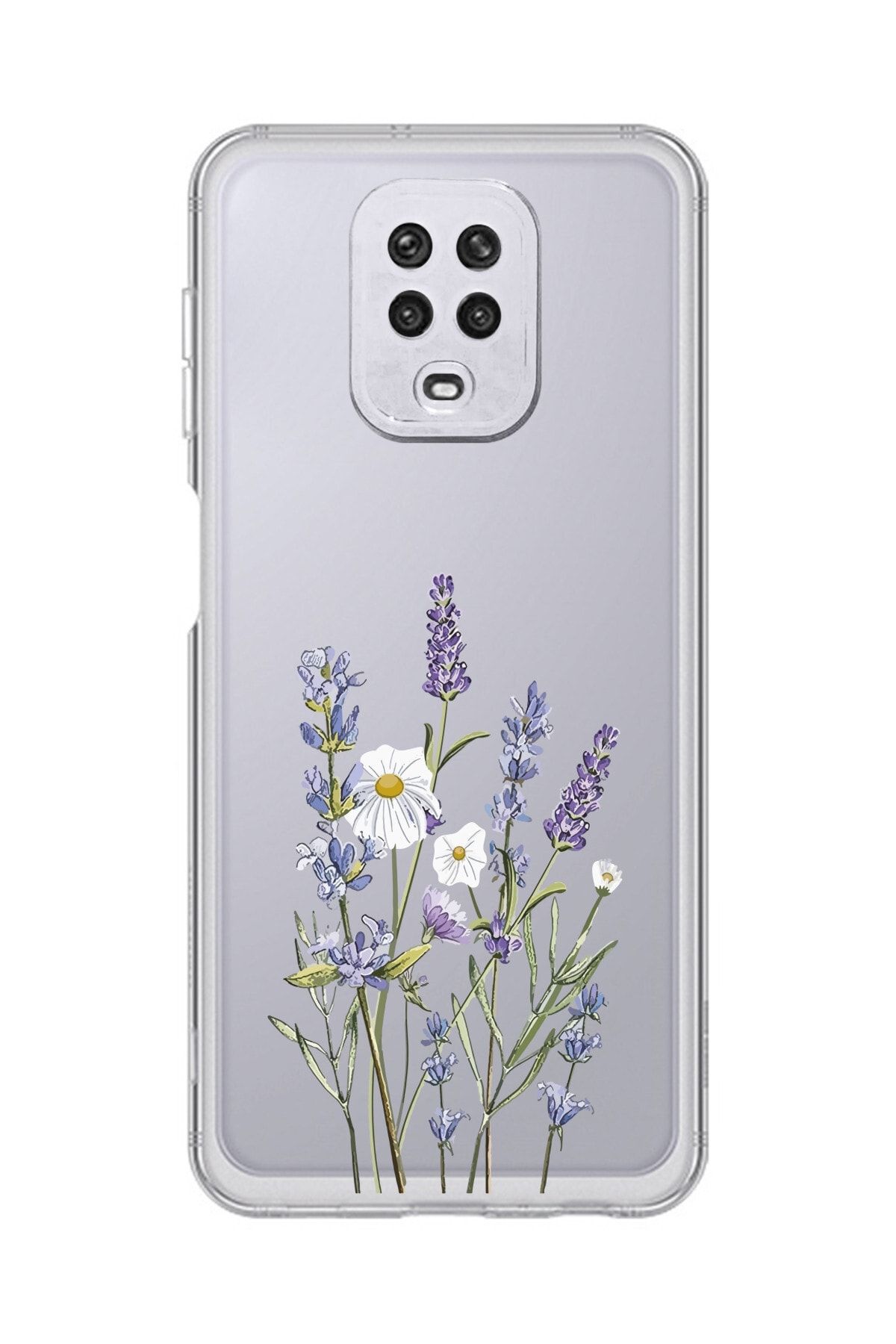 Tria Redmi Note 9 Pro Telefon Kılıfı Baskılı Desenli Şeffaf Silikon Telefon Kılıfı