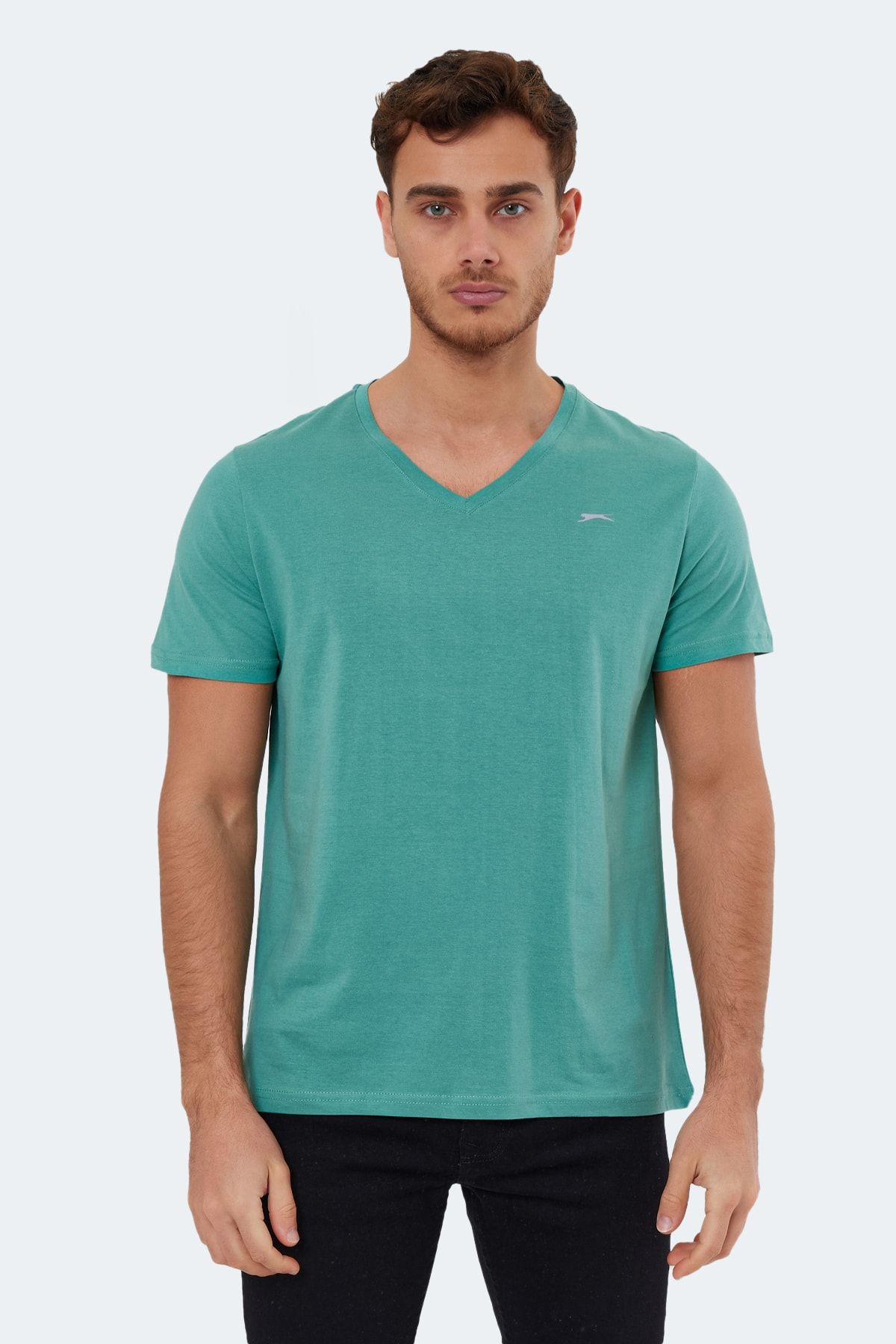 Slazenger Rıvaldo Erkek T-shirt Yeşil