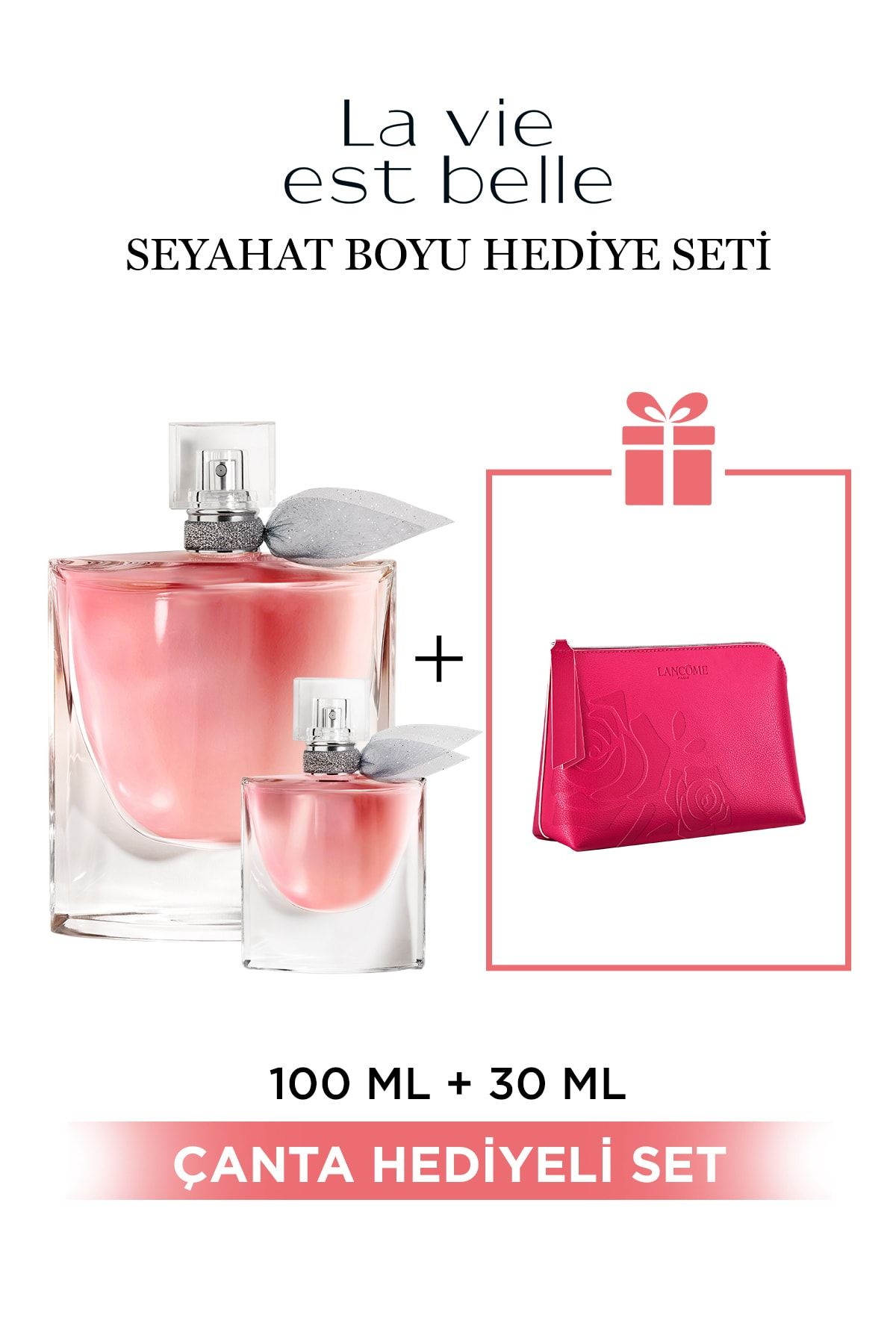 Lancome La Vie Est Belle Büyük Boy & Seyahat Boy Set 7829999999004