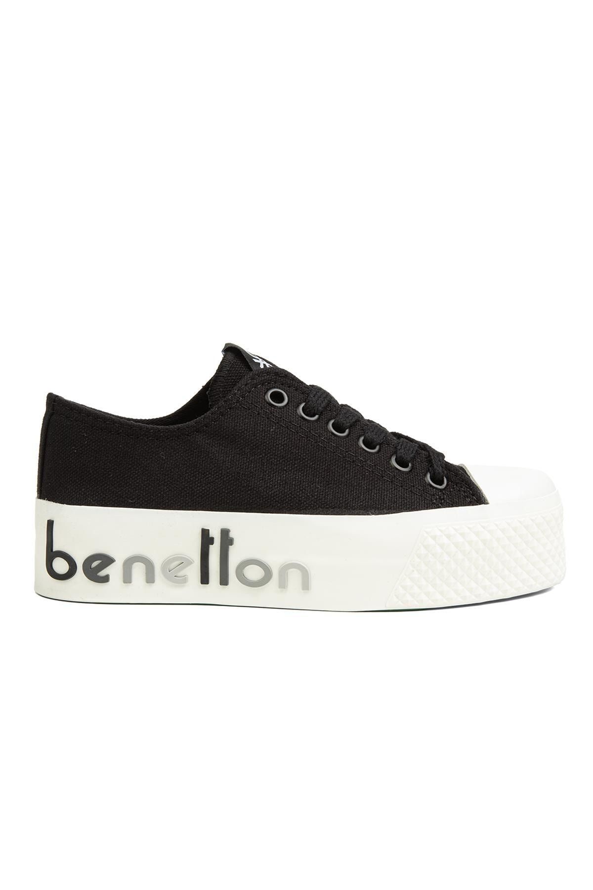 Benetton ® | Bn-30936 - 3114 Siyah - Kadın Spor Ayakkabı