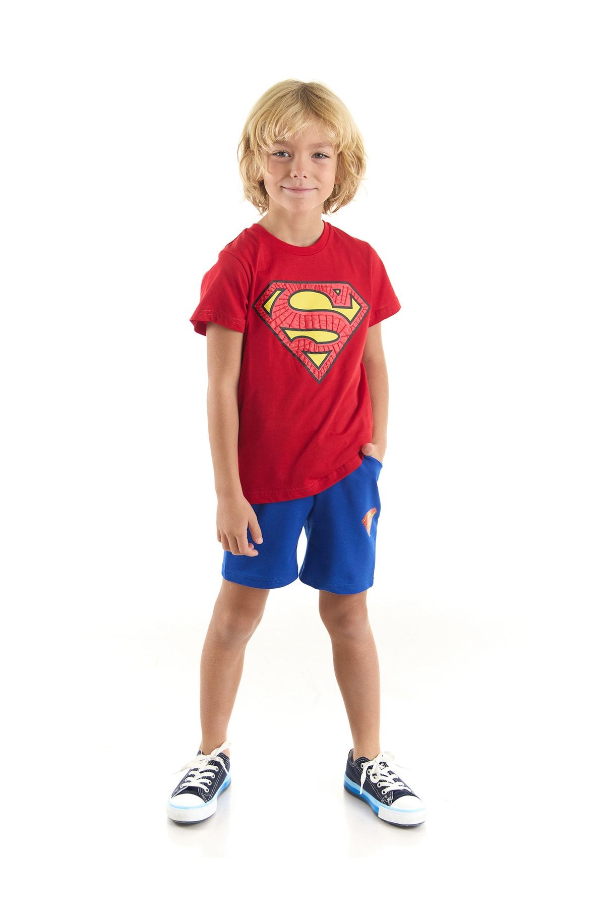 DİSNEY Superman 2'li Çocuk Şortlu Takım - Disney