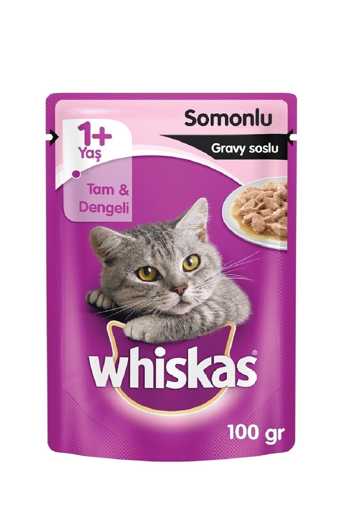 Whiskas Pouch Somonlu Gravy Soslu 100 Gr