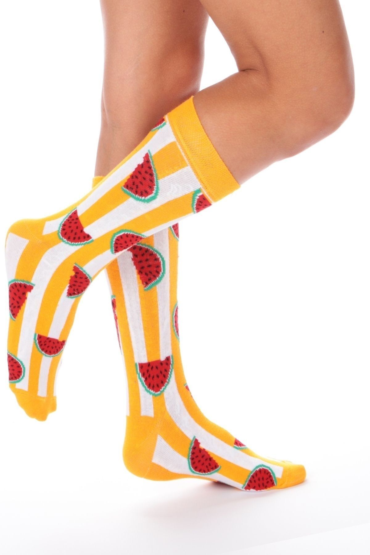 Esinti Erkek Çorap Kadın Çorap Uzun Renkli Desenli Kokulu Çorap