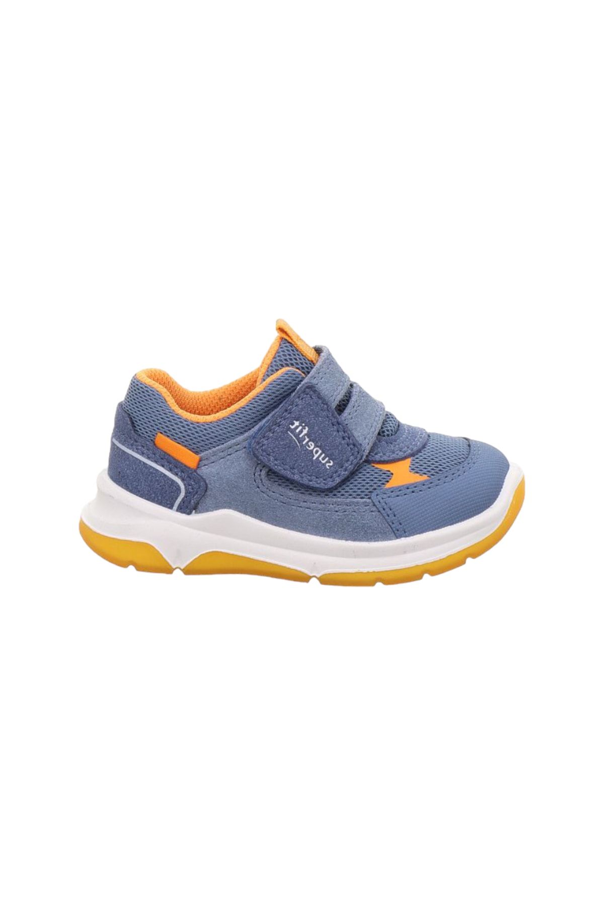 Superfit Cooper Çocuk Cırtlı Spor Ayakkabı, (medium/orta), Mavi Süet Kumaş