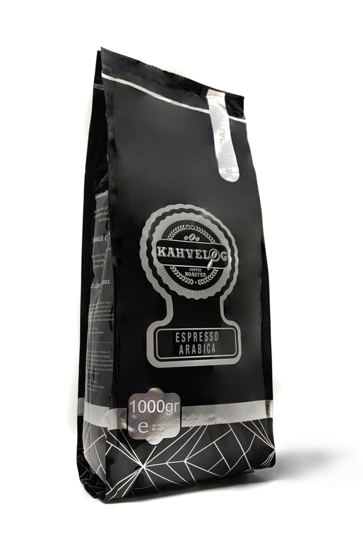 KAHVELOG Espresso %100 Arabica Çekirdek Kahve 1kg