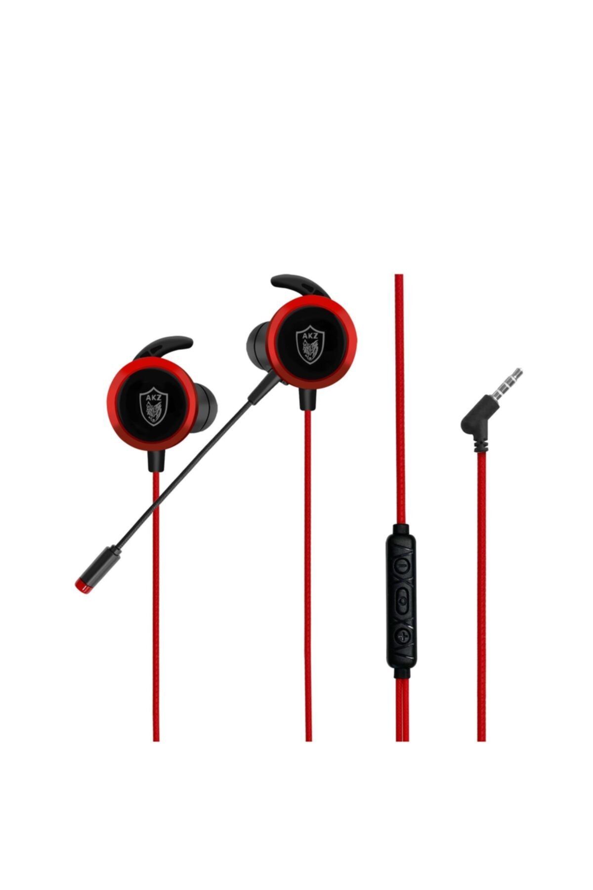 MF PRODUCT Strike 0643 Mikrofonlu Kablolu Kulak İçi Oyuncu Kulaklığı Kırmızı