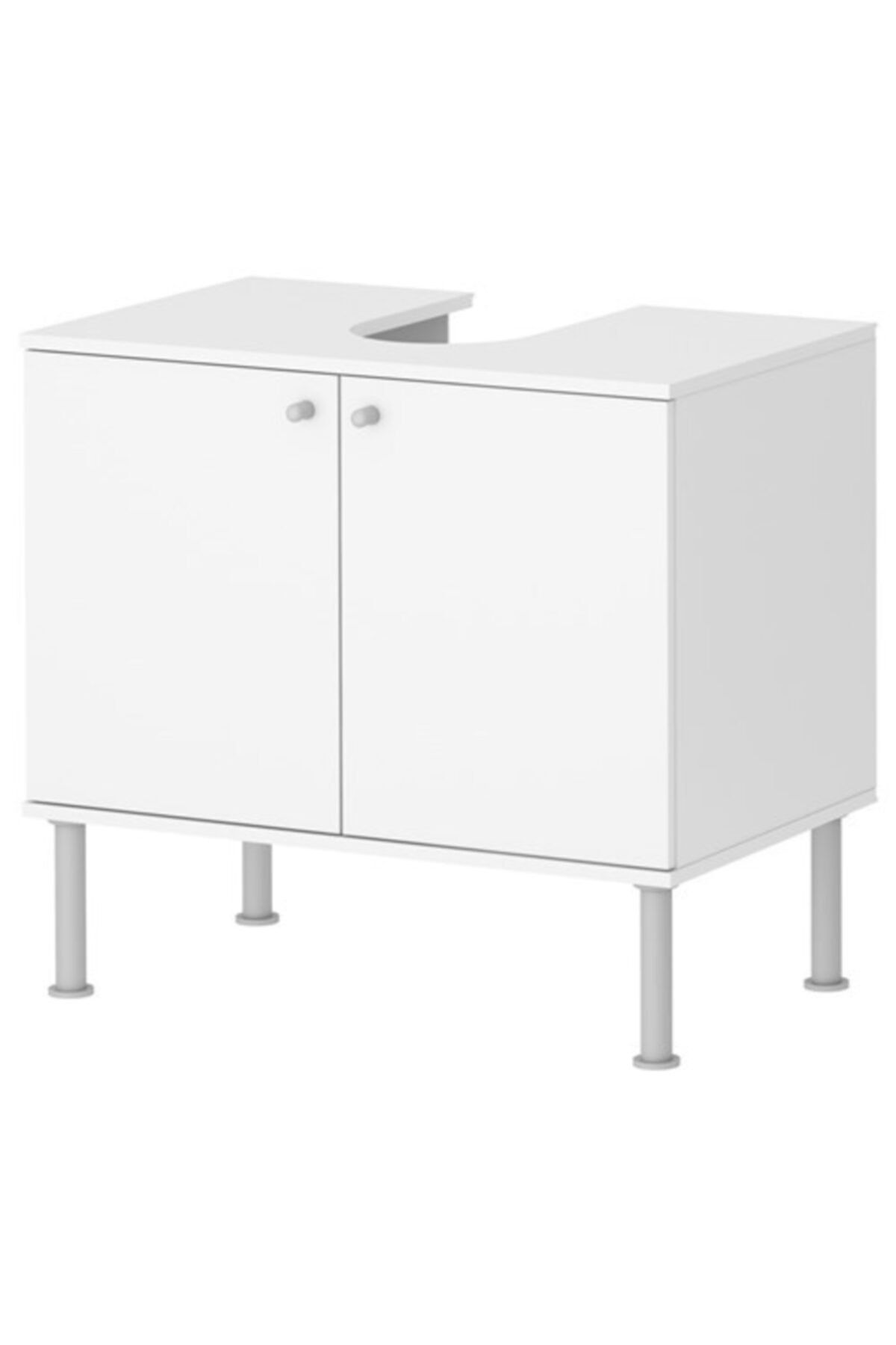 IKEA Fullen Lavabo Dolabı Beyaz, 60x35x55 Cm