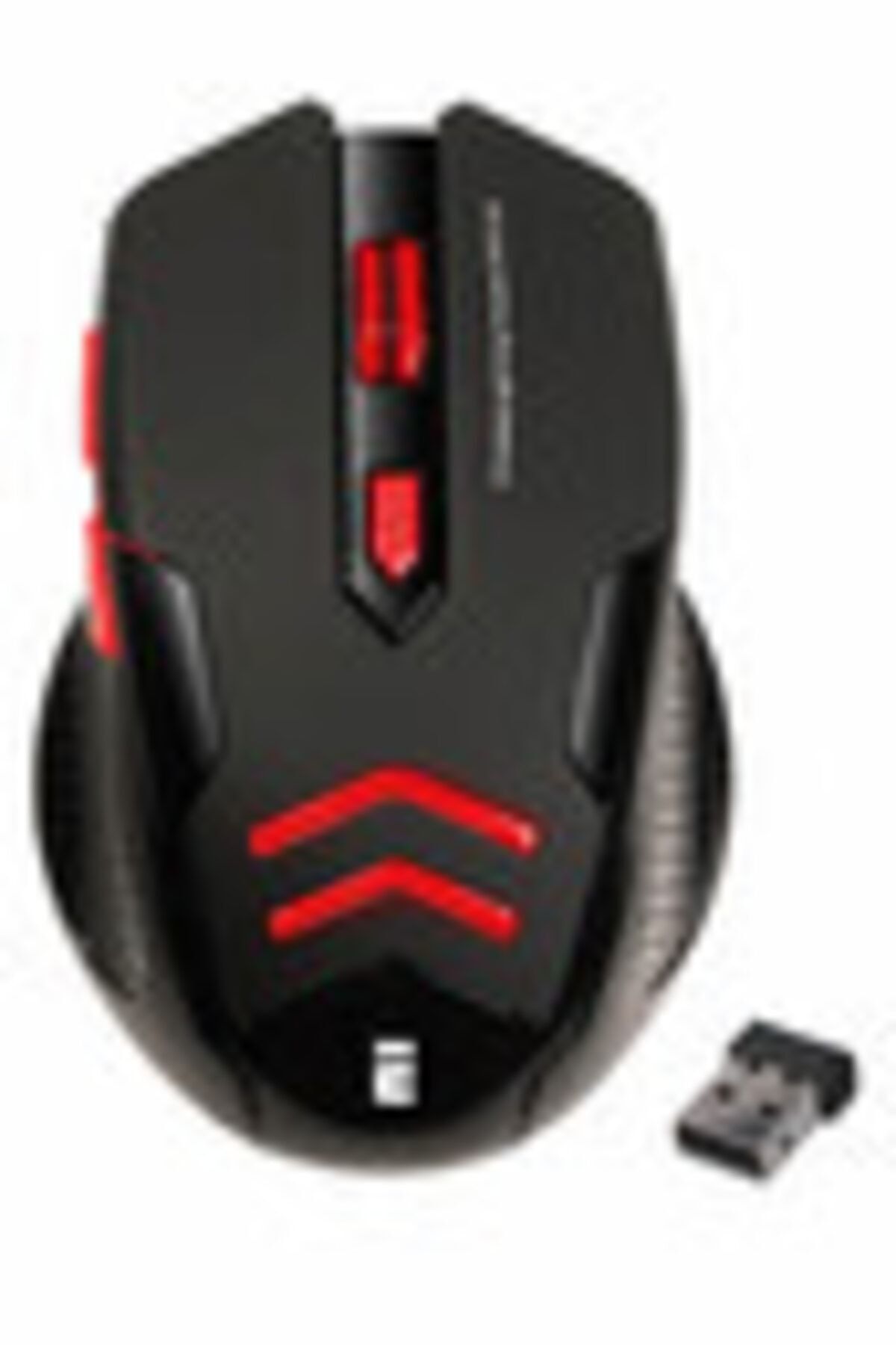 Everest Kablosuz 6D 2400 Dpi 2.4 Ghz Siyah Kırmızı Usb Oyuncu Led Aydınlatmalı Kablosuz Mouse