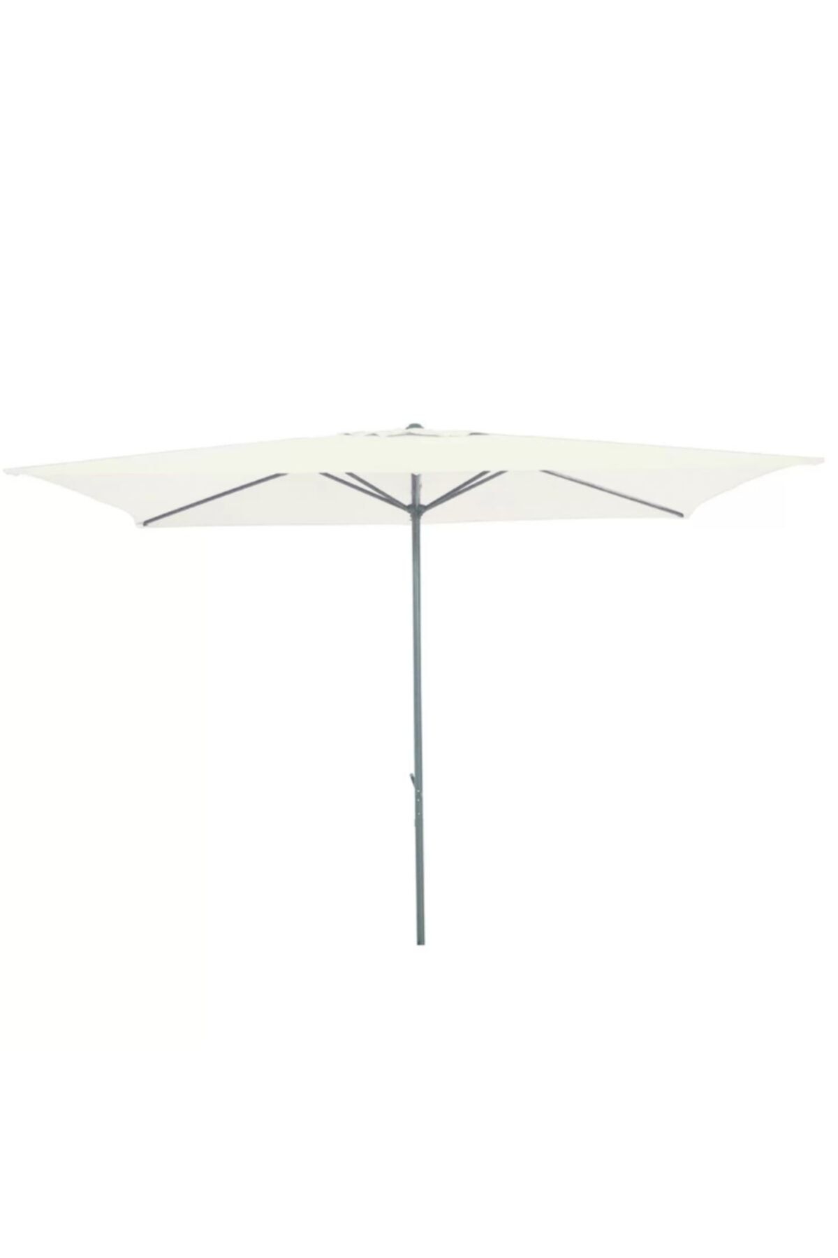 Evinizin Atölyesi Ekru Bahçe Şemsiyesi, Balkon Şemsiyesi, Teras Şemsiyesi