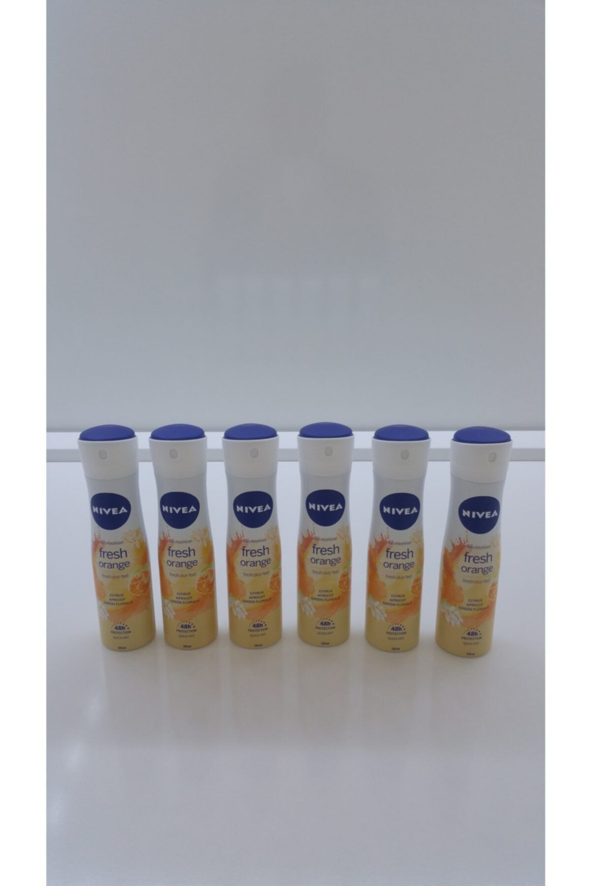NIVEA Nıvea Sprey Fresh Orange 150 Ml 6 Lı Paket