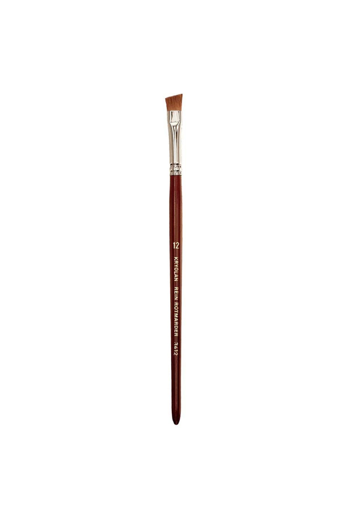 Kryolan Excellence Angular Brush Fırça No: 12 4041762121295