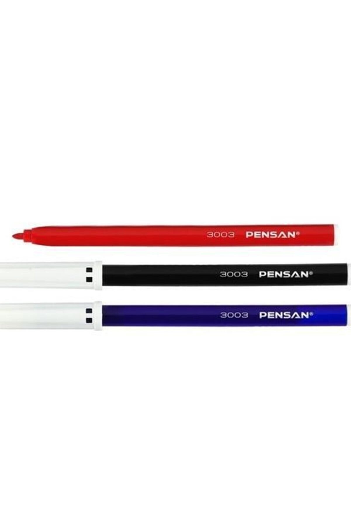 Pensan Ofis Tipi Keçeli Kalem 3 Renk Set 3003