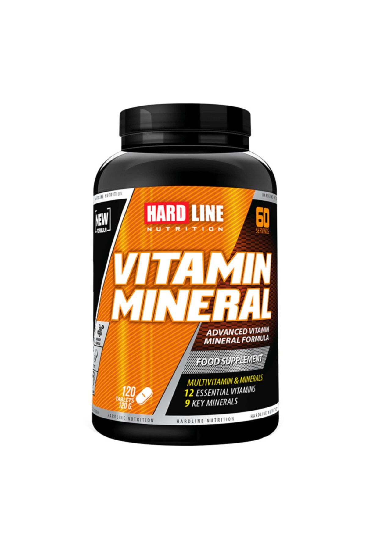 Hardline Vitamin Mineral 120 Tablet Multivitamin