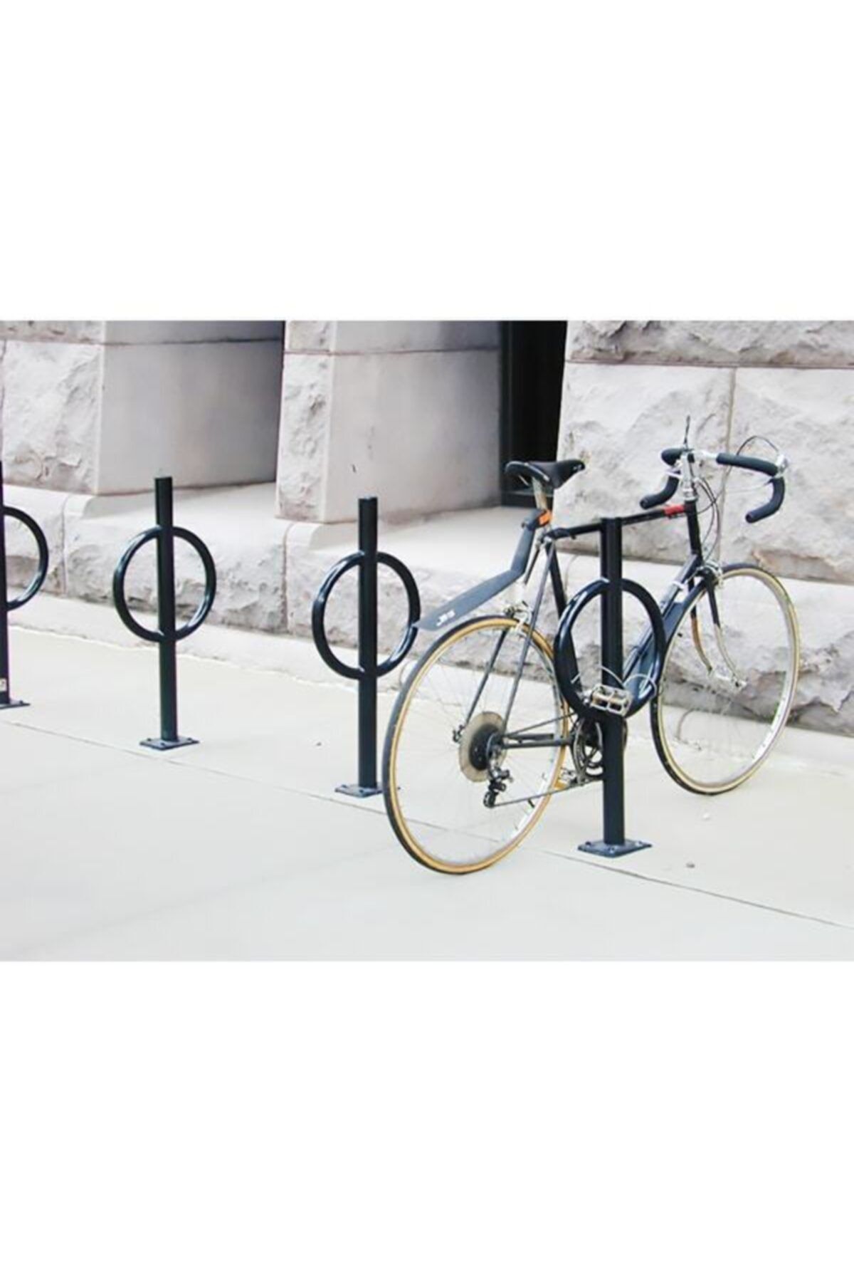 İlgi Trafik Bisiklet Park Demiri Bisiklet Taşıyıcı Stant Siyah Renk