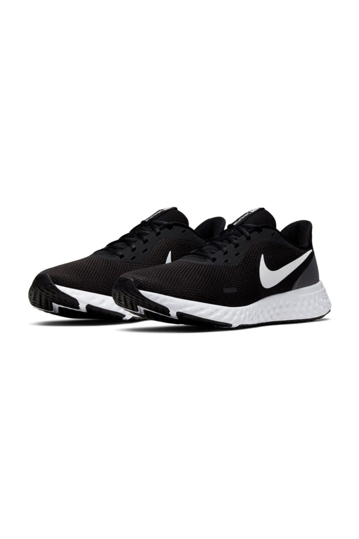Nike Erkek Siyah Bq3204 Revolution 5  Koşu Ayakkabısı