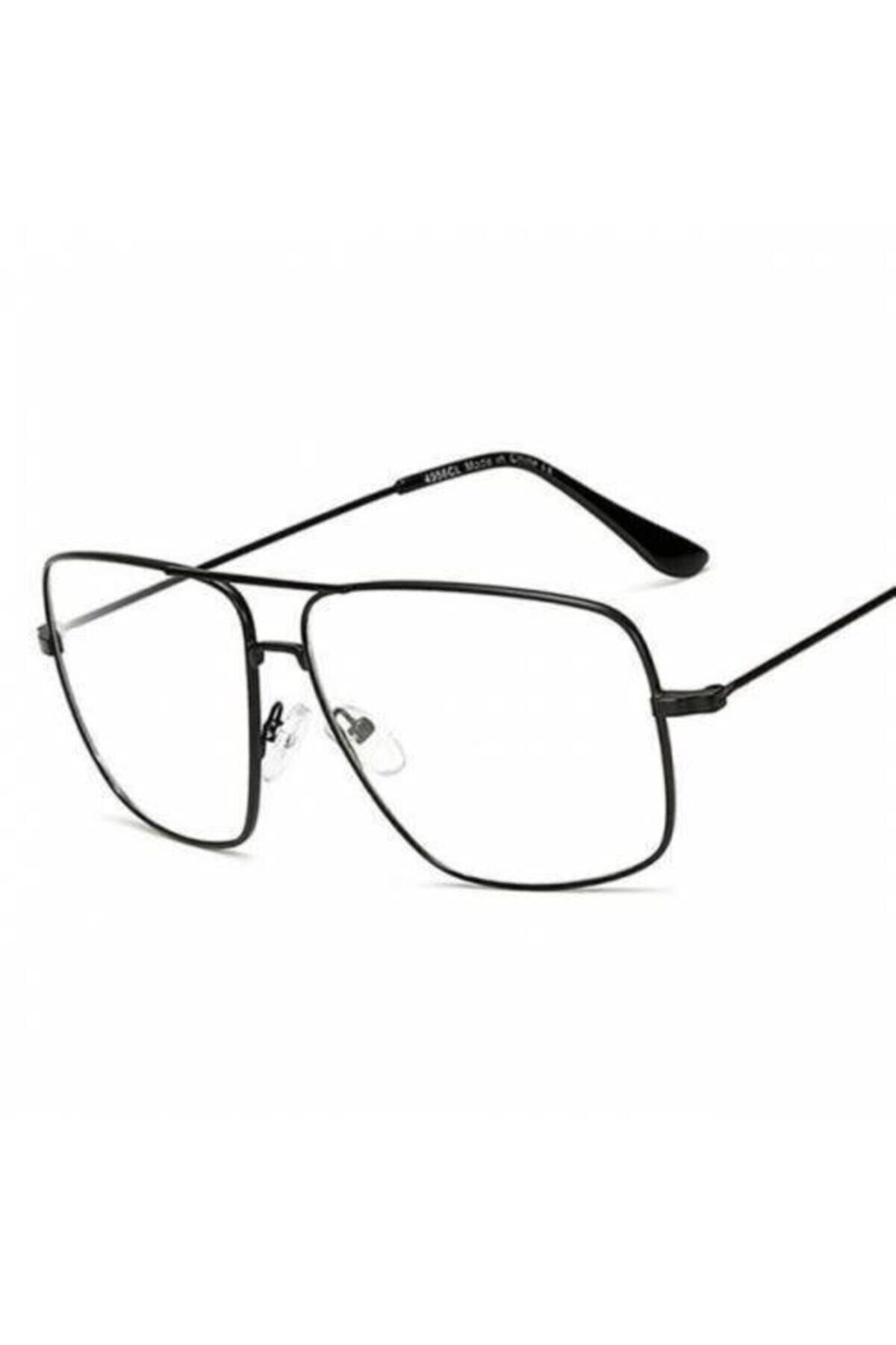 büyükmarket Yeni Tasarım Reynmen Gözlüğü Damla Pilot Çerçeve Klasik Tarz Erkek Gözlük