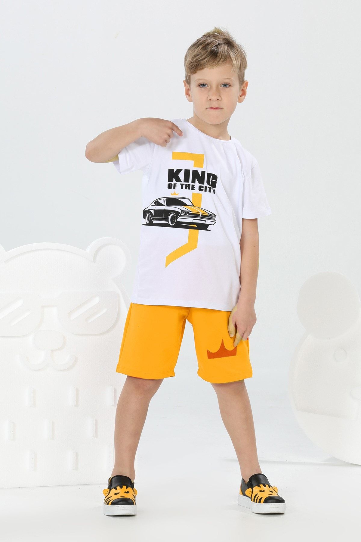 ZENOKIDO Road King Şort+T-Shirt Takım