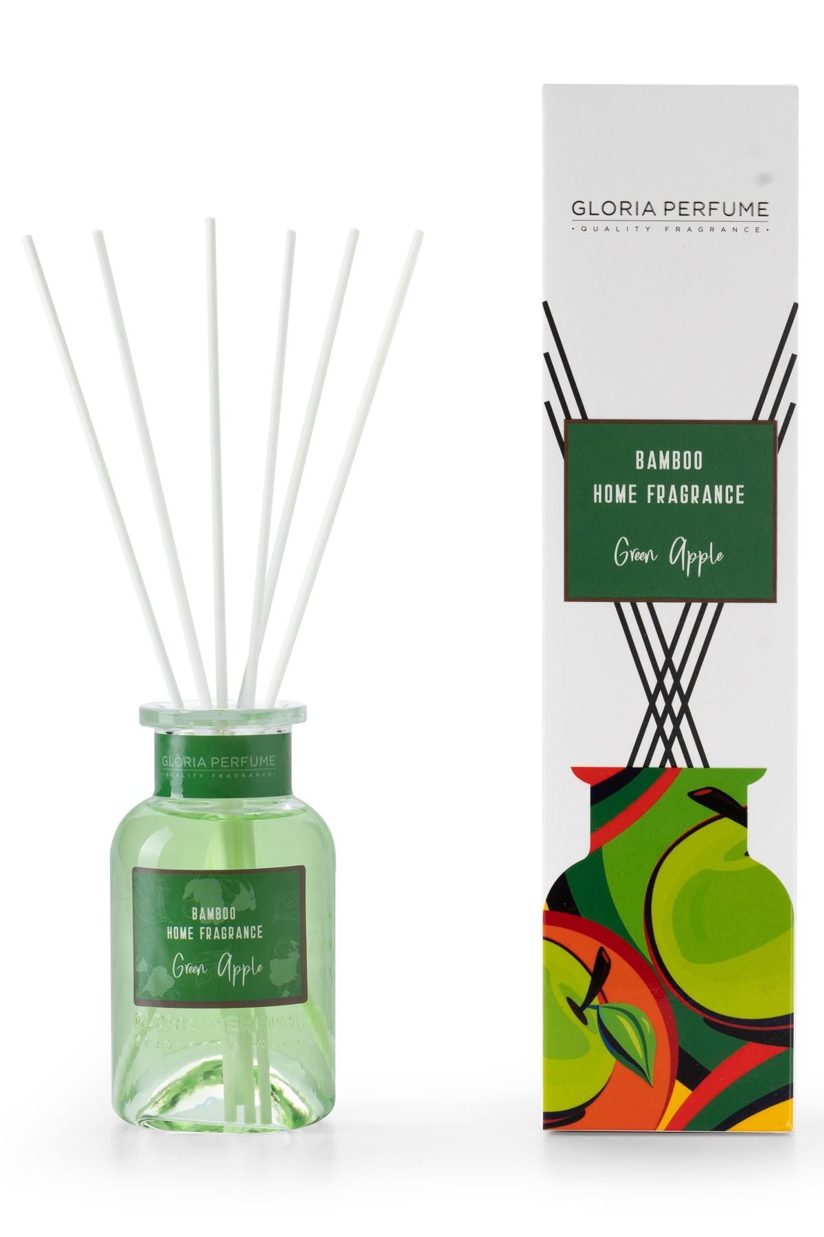 Gloria Perfume Yeşil Elma Bambu Çubuklu Oda Kokusu 150 ml