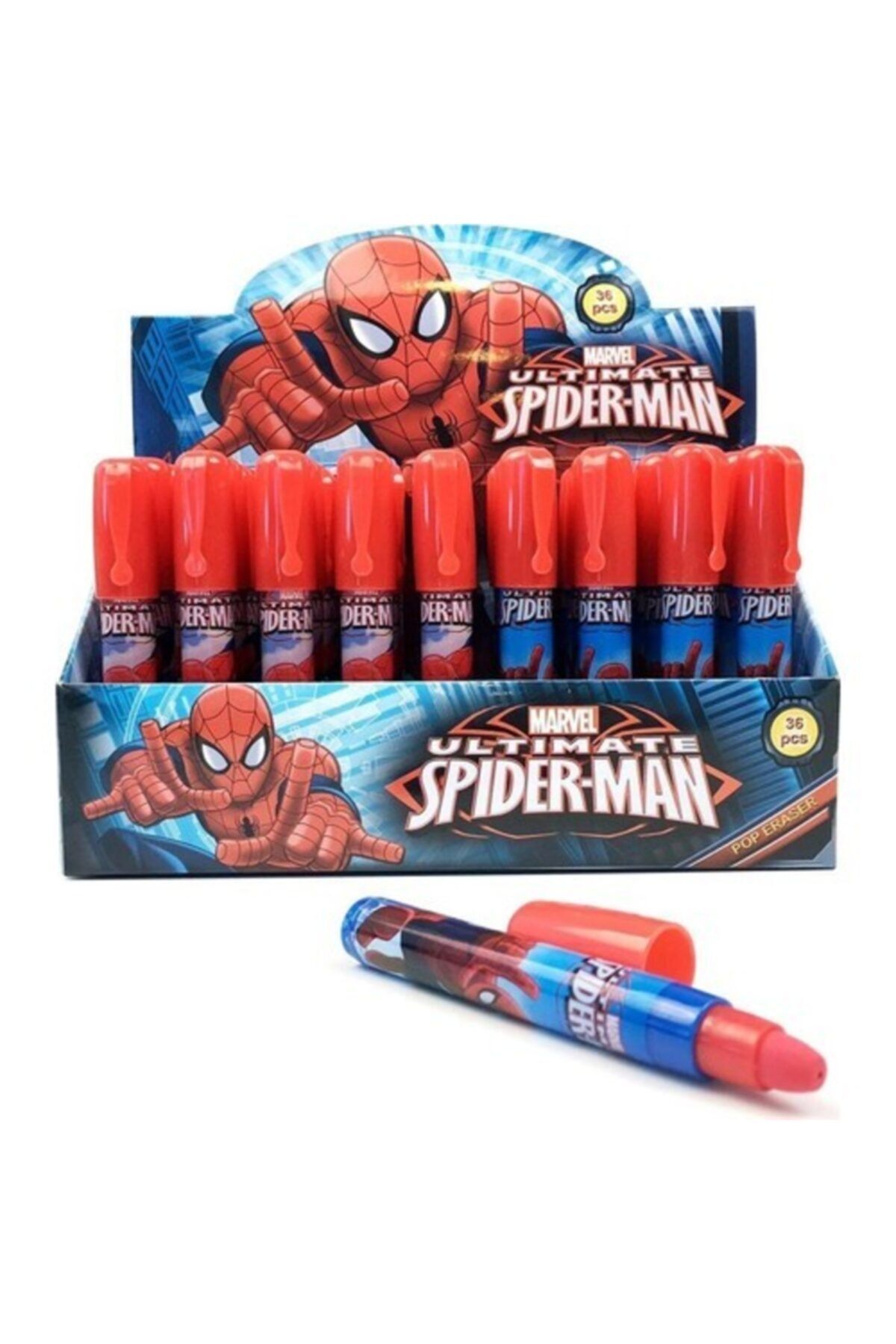 Spiderman Spider Man Roket Silgi (yumurtlayan Silgi)