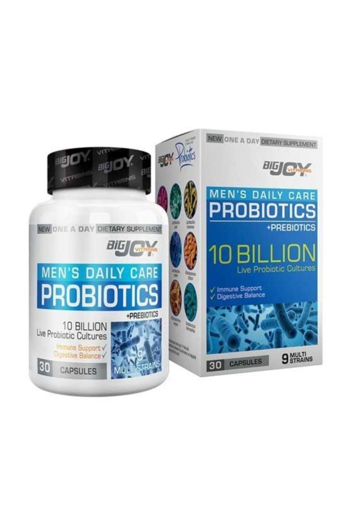 Bigjoy Sports Bigjoy Vitamins Men's Daily Care Probiotics 30 Kapsül