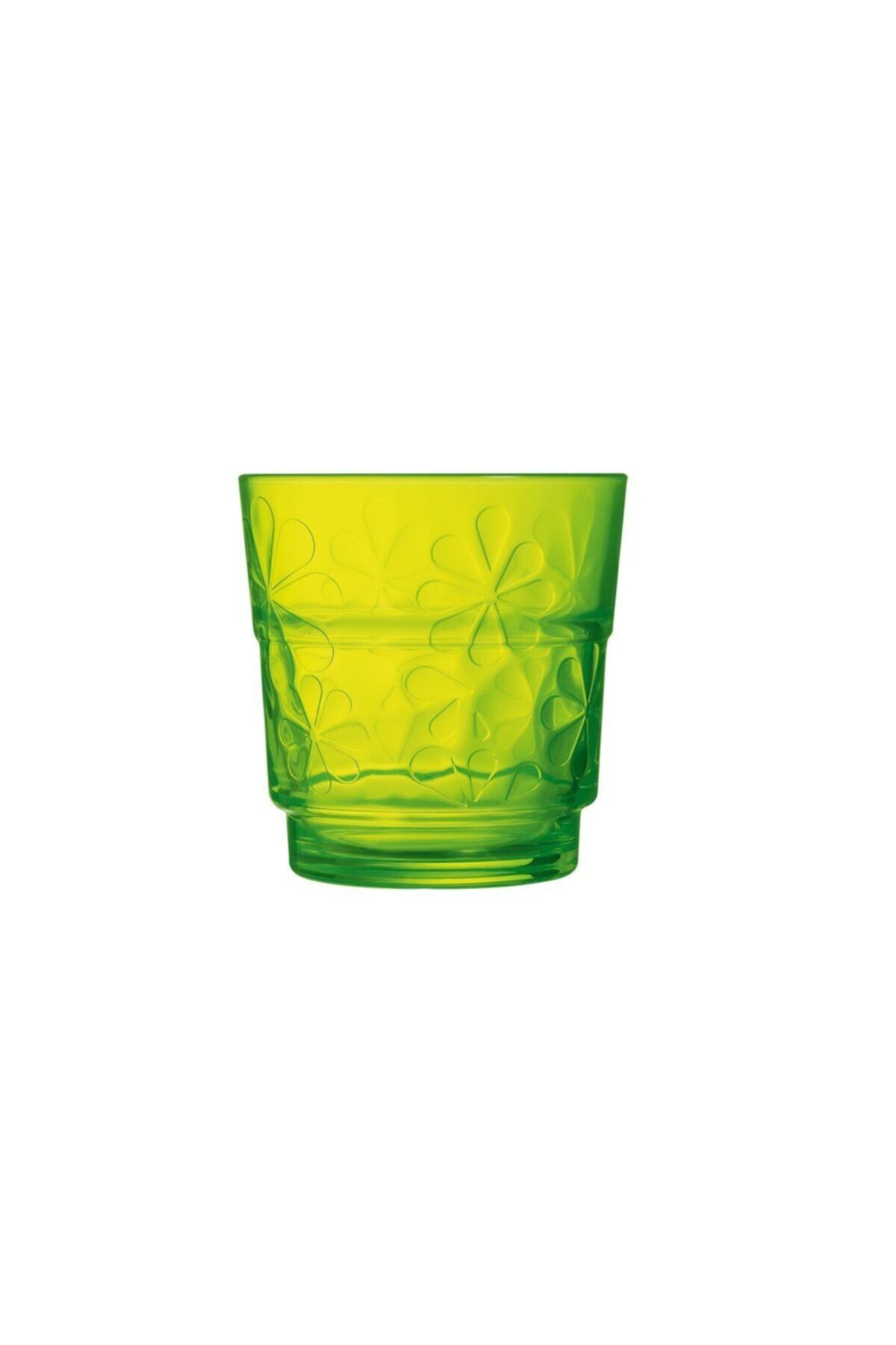 Luminarc Funny Flowers Yeşil Su Bardağı Adet 25 cl